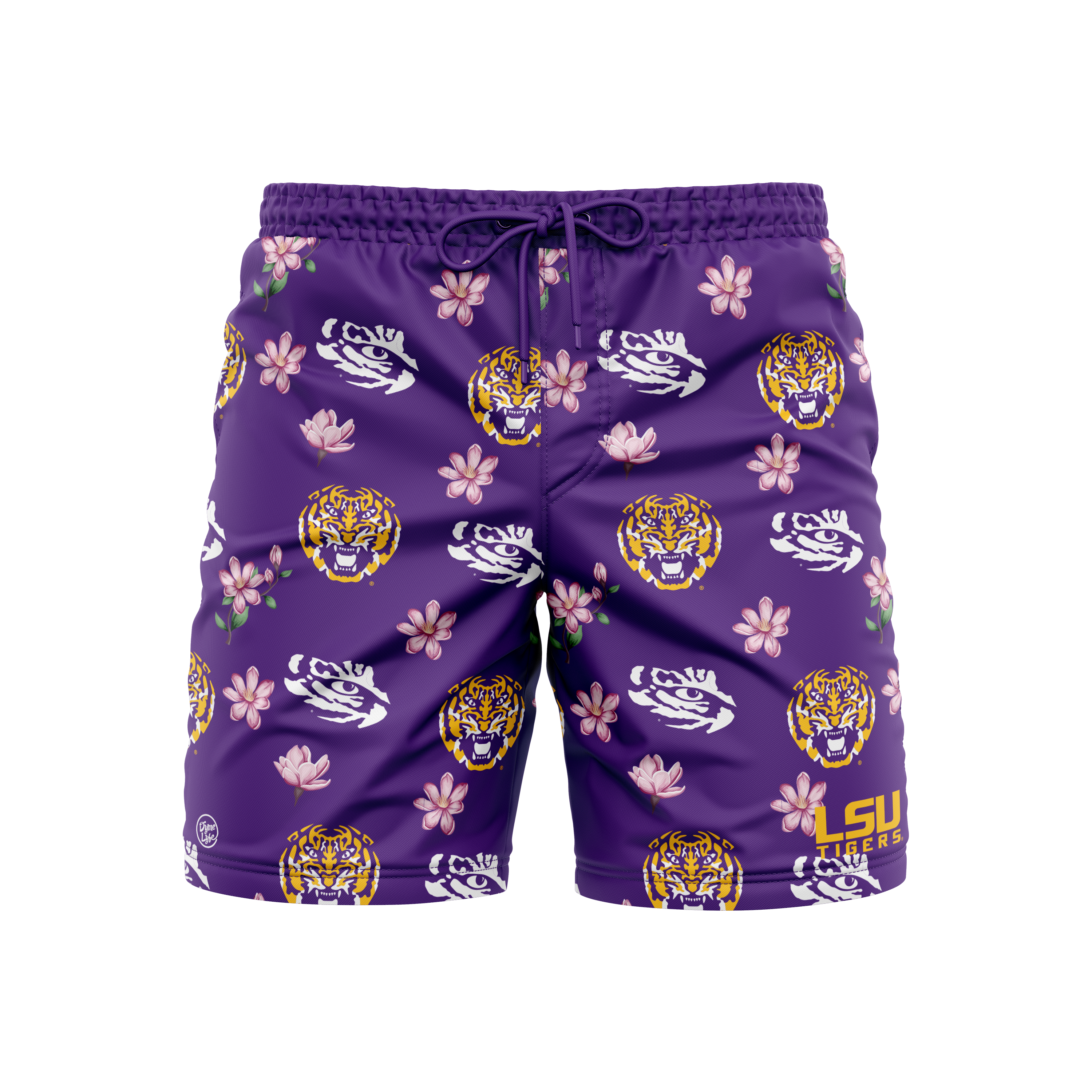LSU Tigers Men's Logo Print Trunks