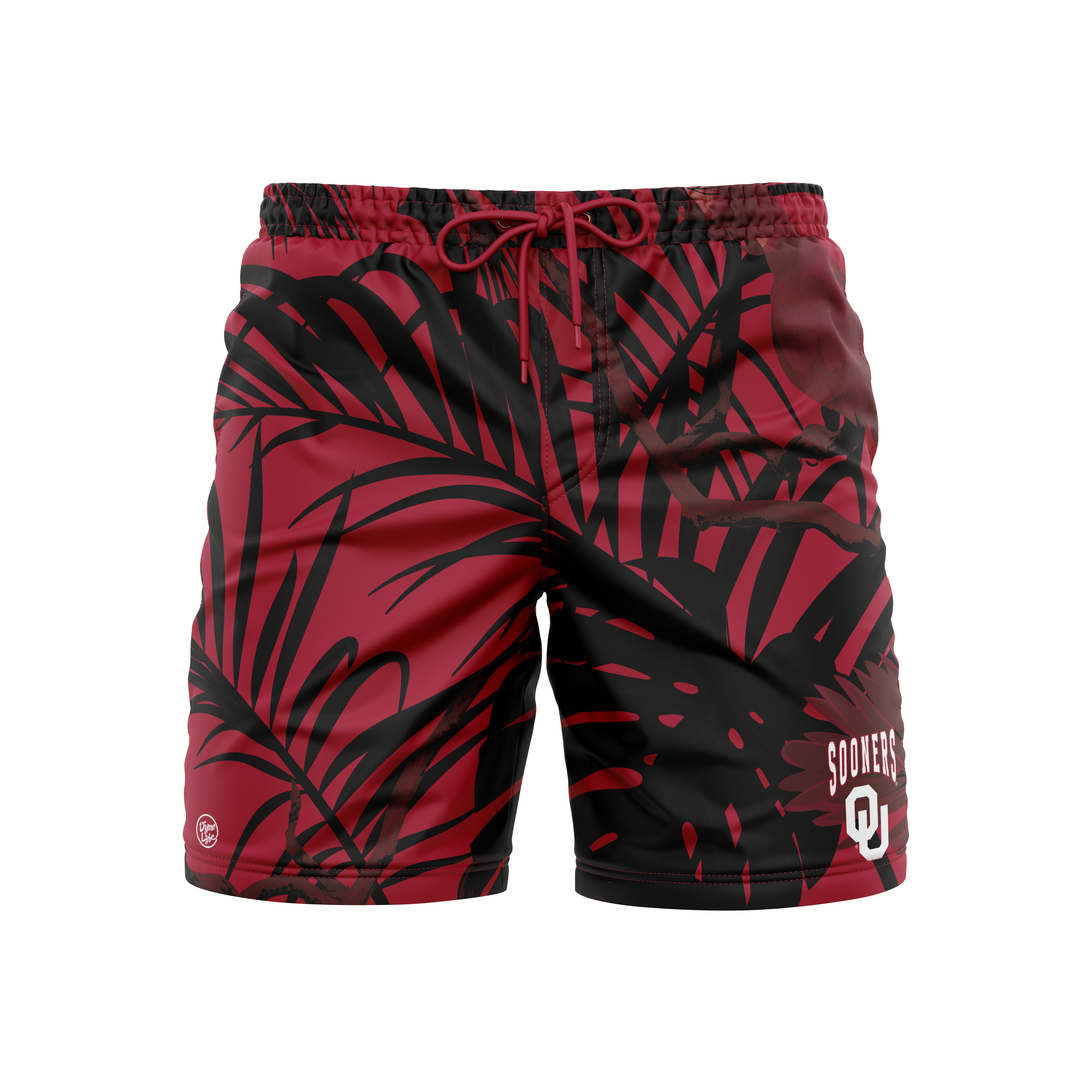 Oklahoma Sooners Men's Midnight Palm Trunks