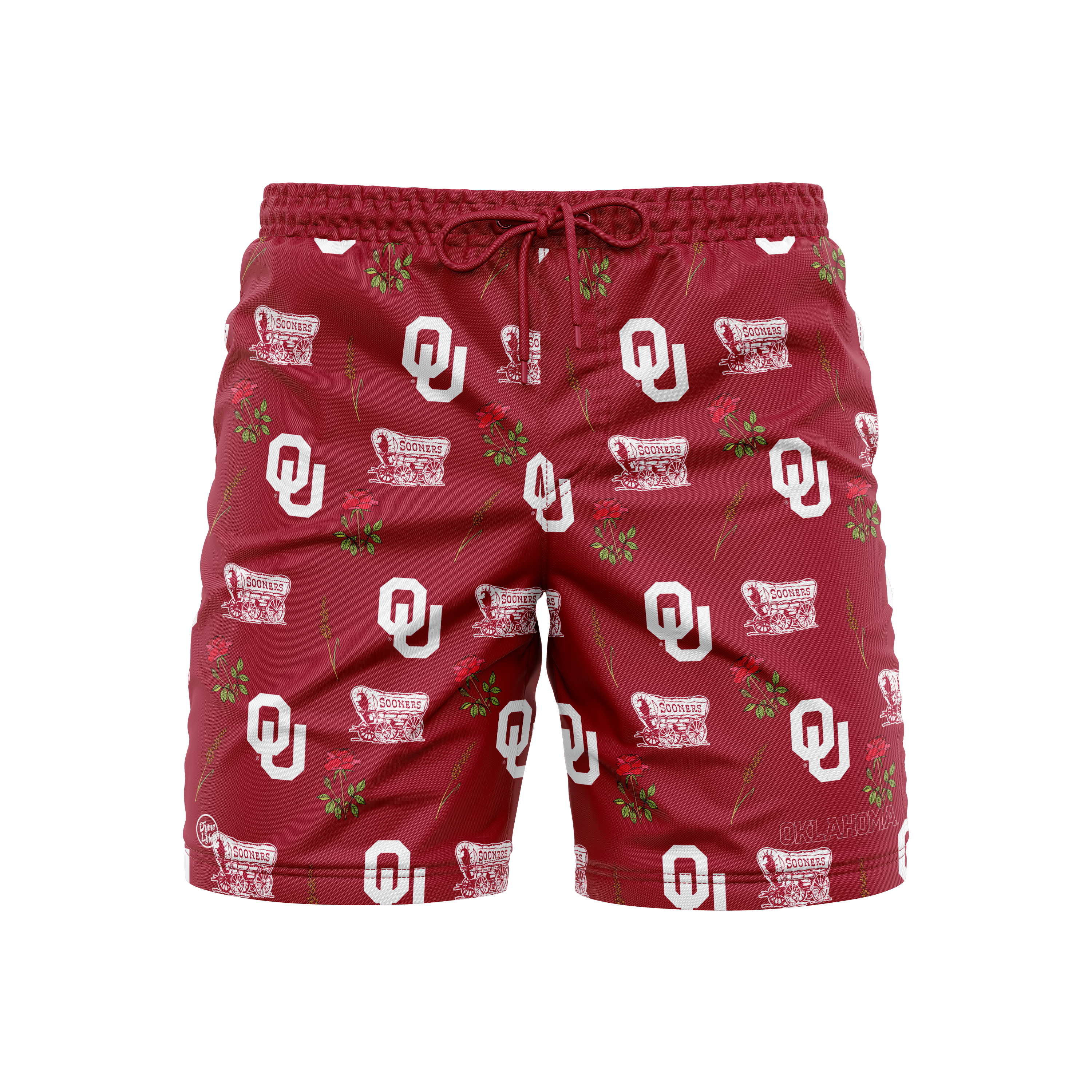 Oklahoma Sooners Men's Logo Print Trunks