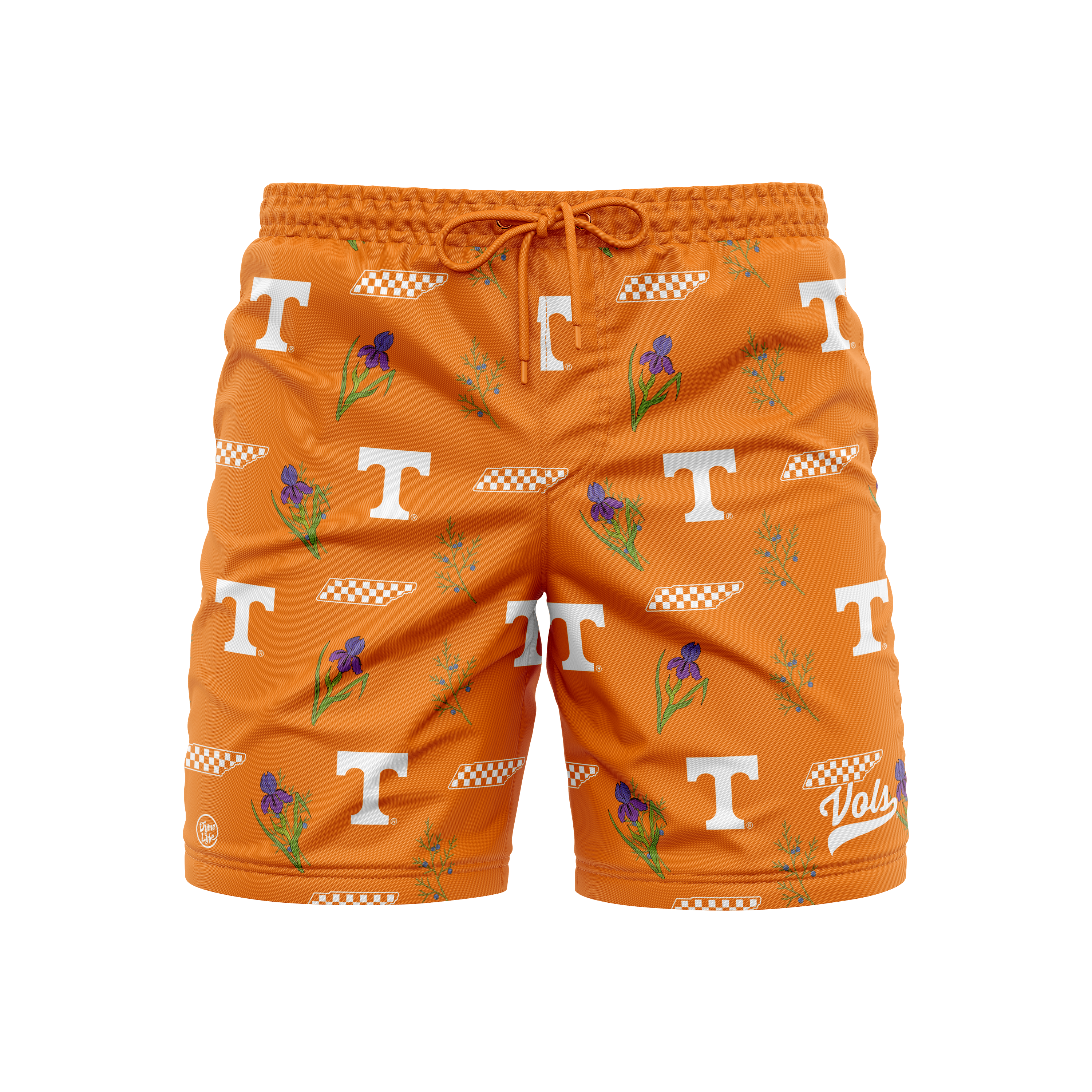 Tennessee Volunteers Men's Logo Print Trunks