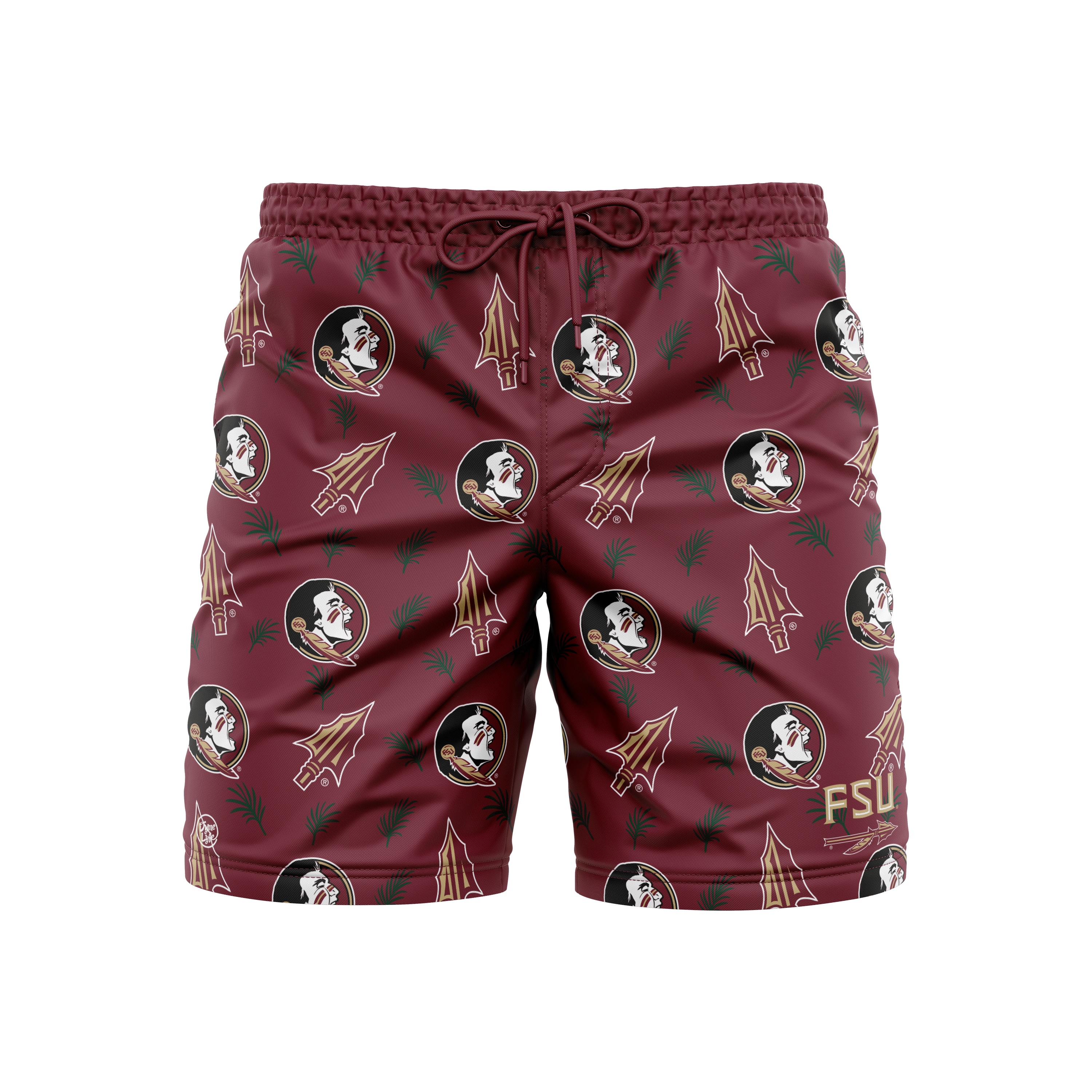 Florida State Seminoles Men's Logo Print Trunks