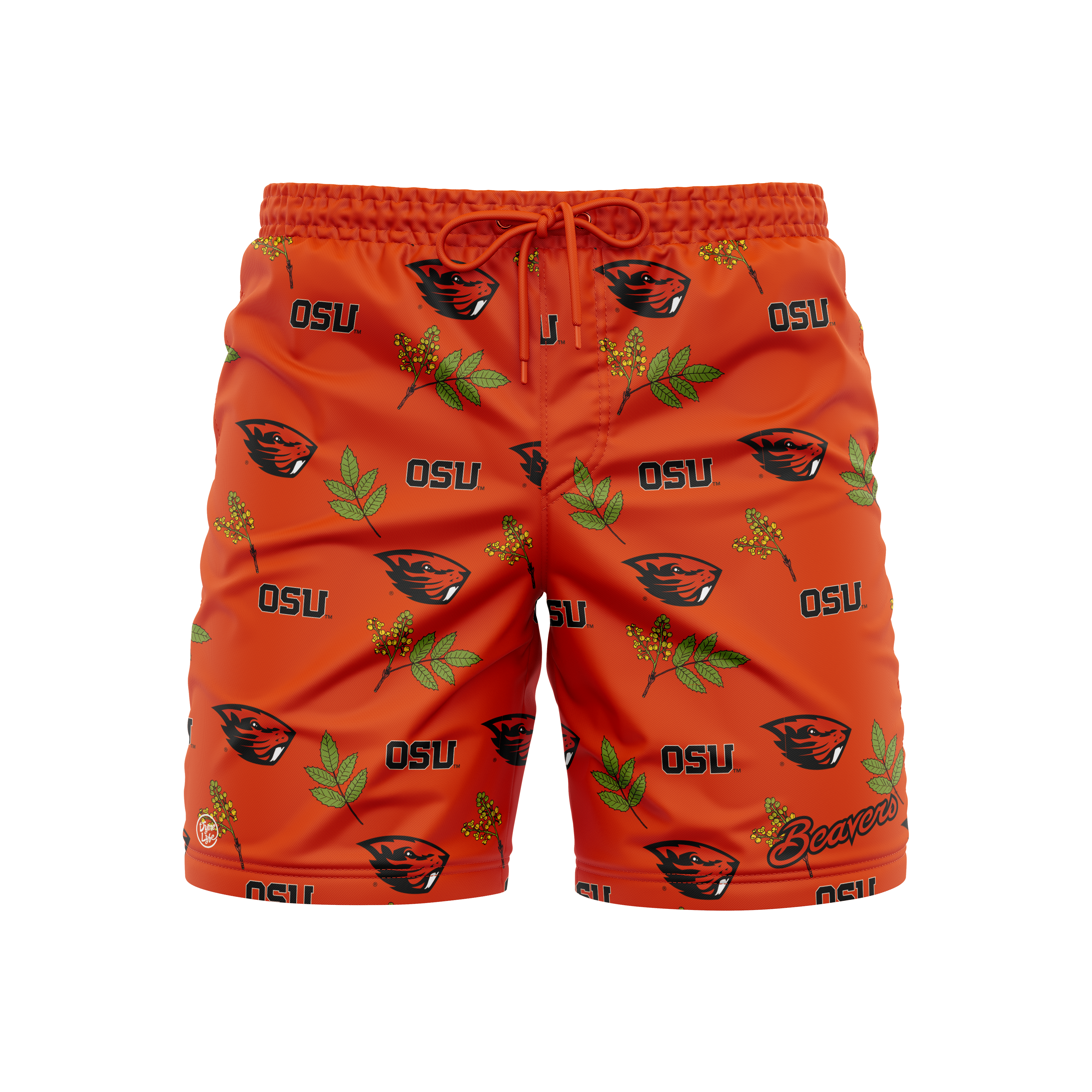 Oregon State Beavers Men's Logo Print Trunks
