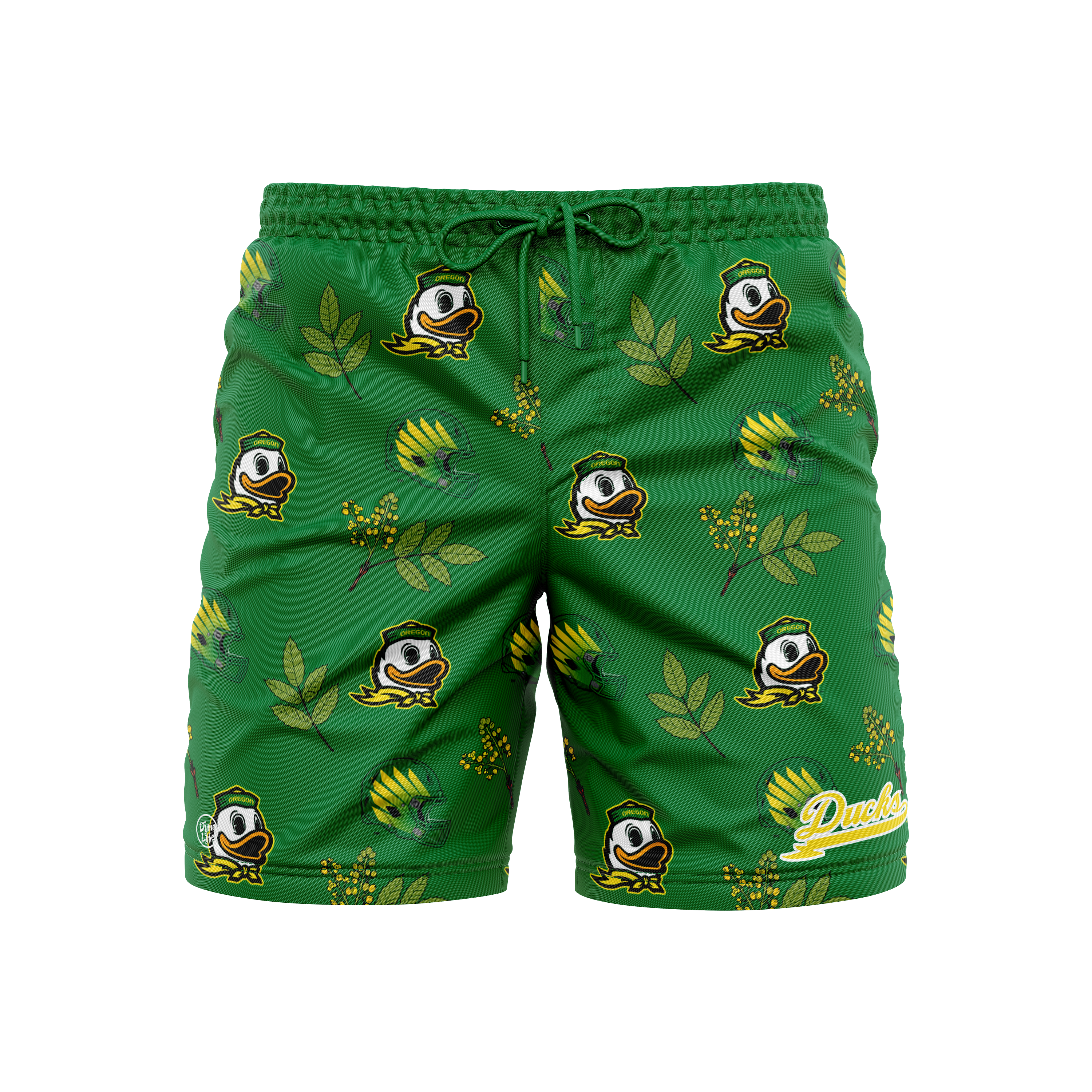 Oregon Ducks Men's Logo Print Trunks