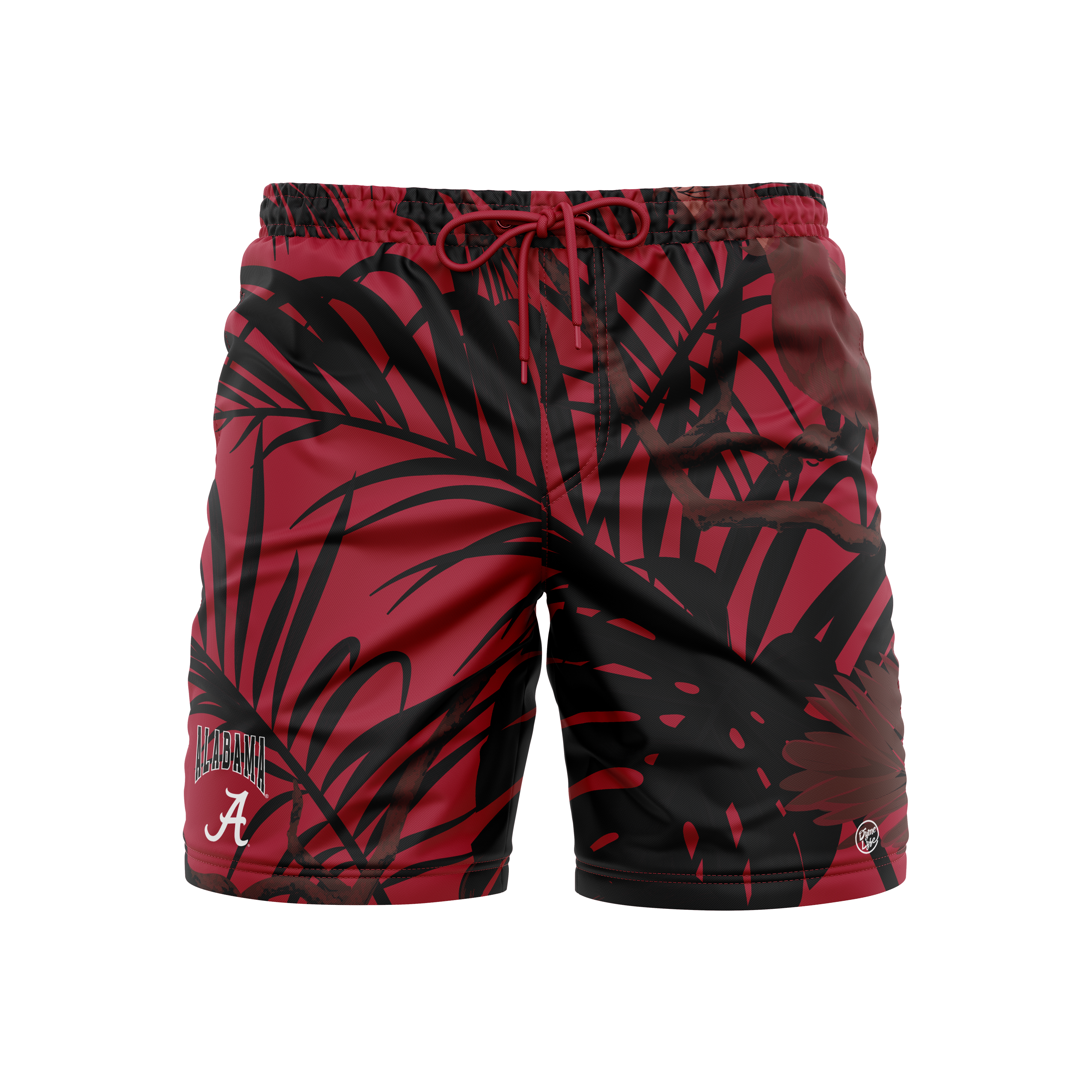 Alabama Crimson Tide Men's Midnight Palm Trunks
