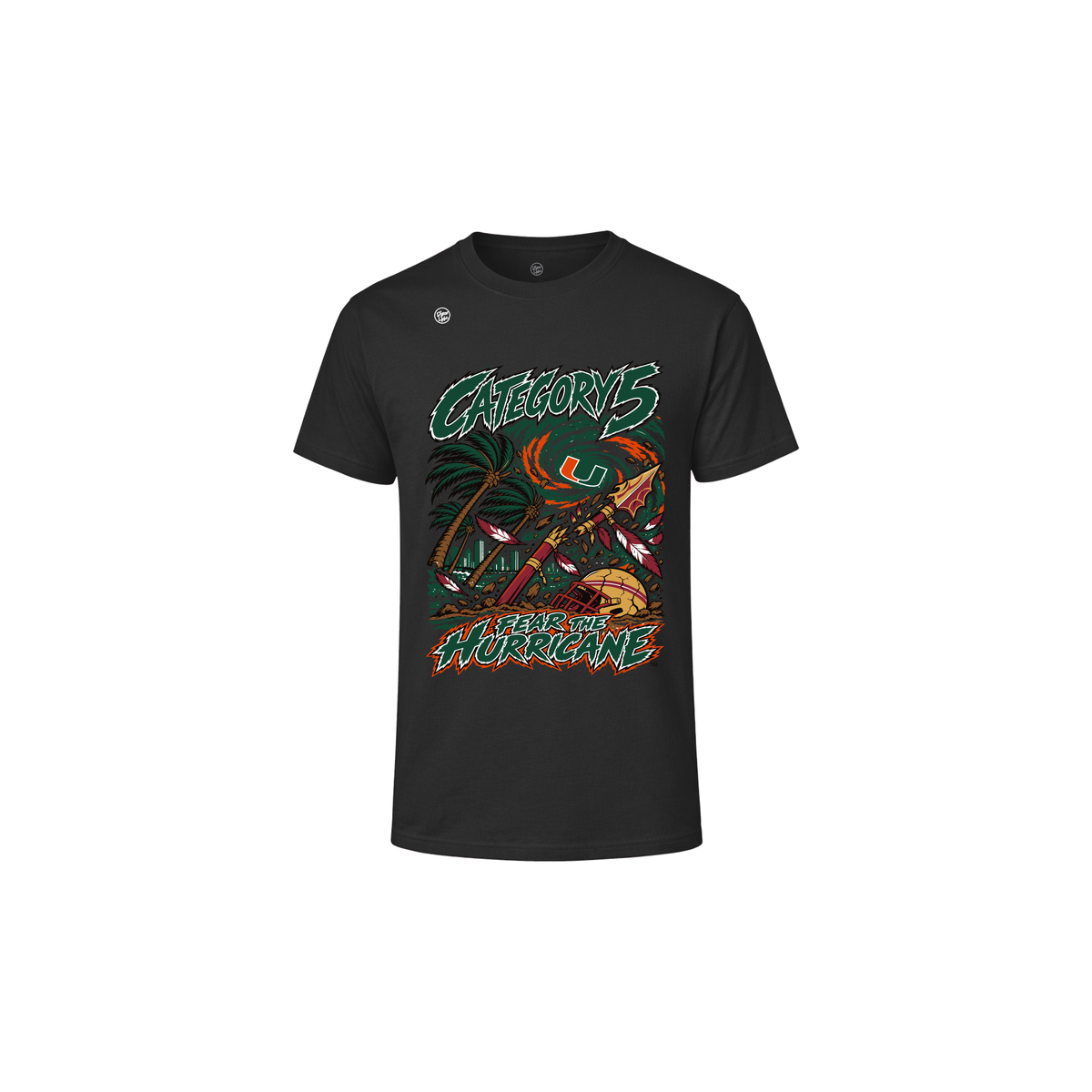 Miami Hurricanes Youth Category 5 Rivalry Tee