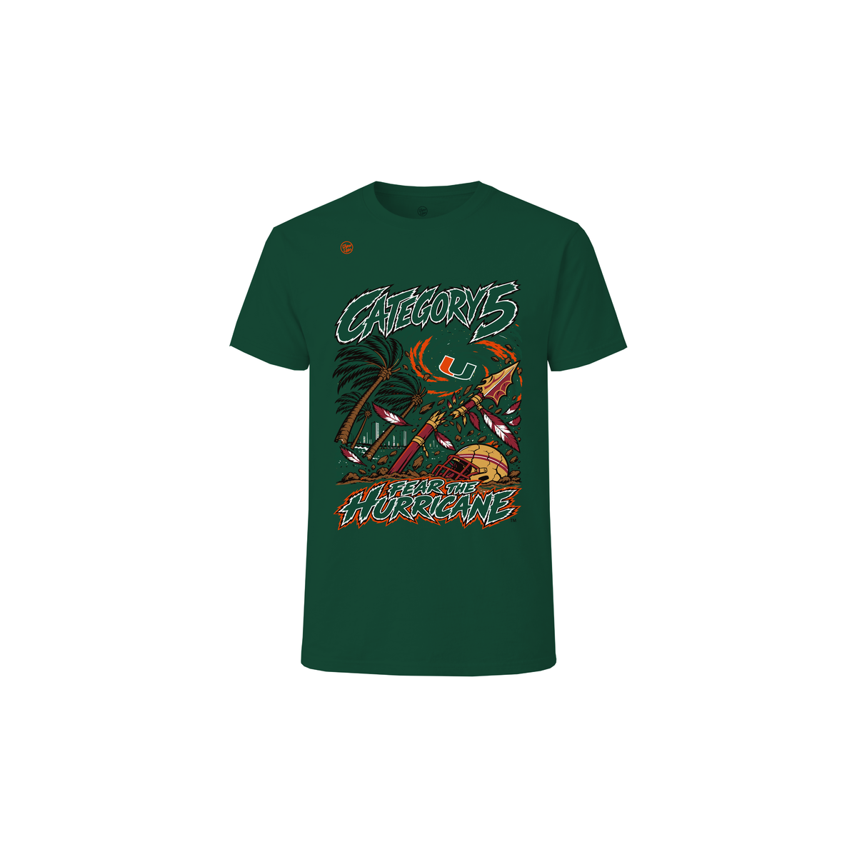 Miami Hurricanes Youth Category 5 Rivalry Tee