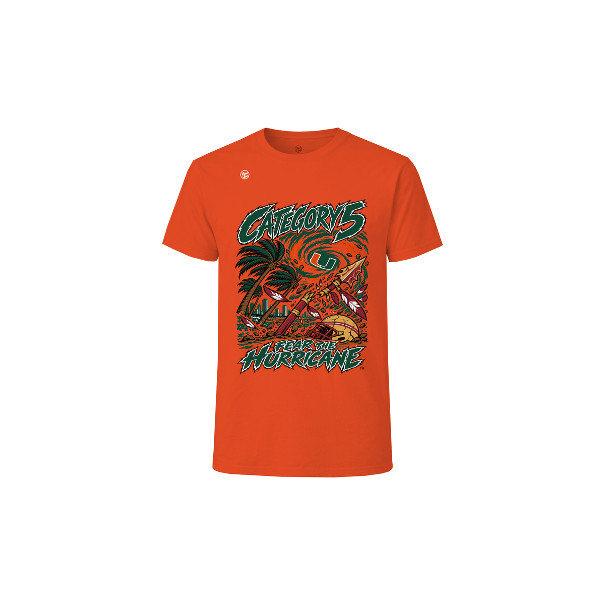 Miami Hurricanes Youth Category 5 Rivalry Tee