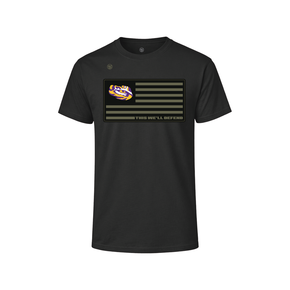 LSU Tigers Men's Defend Tee - Black