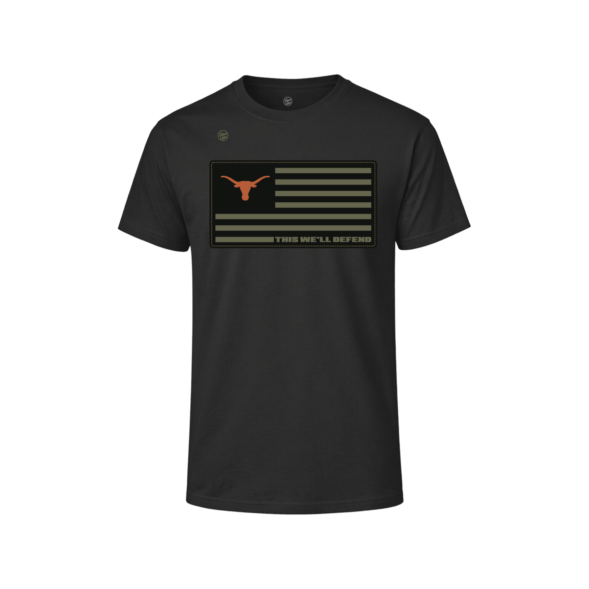 Texas Longhorns Men's Defend Tee - Black