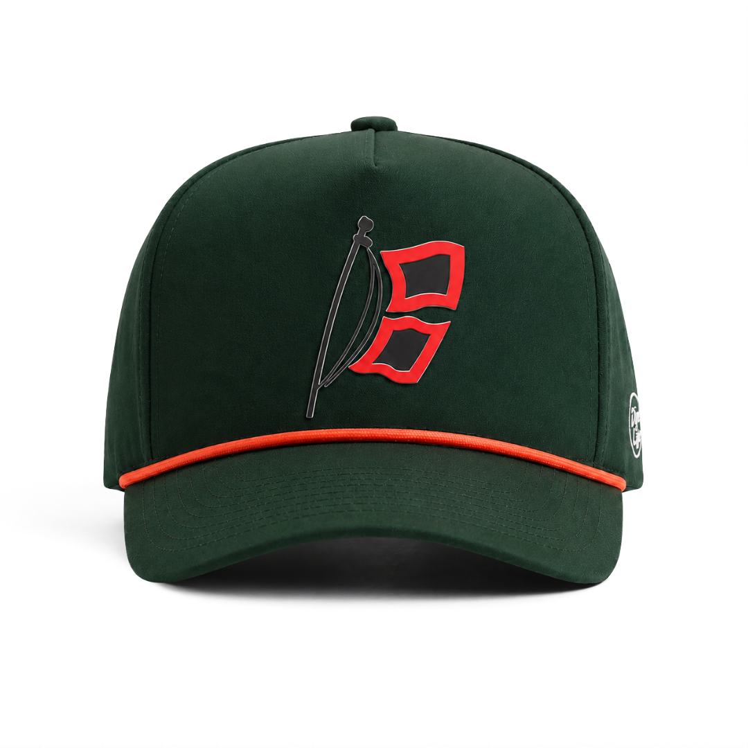 Miami Hurricanes Warning Flag Rope Hat