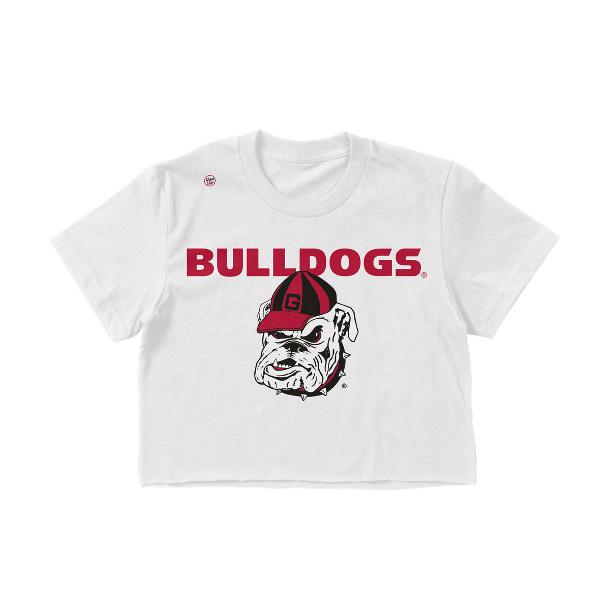 Georgia Bulldogs Women's Logo Crop