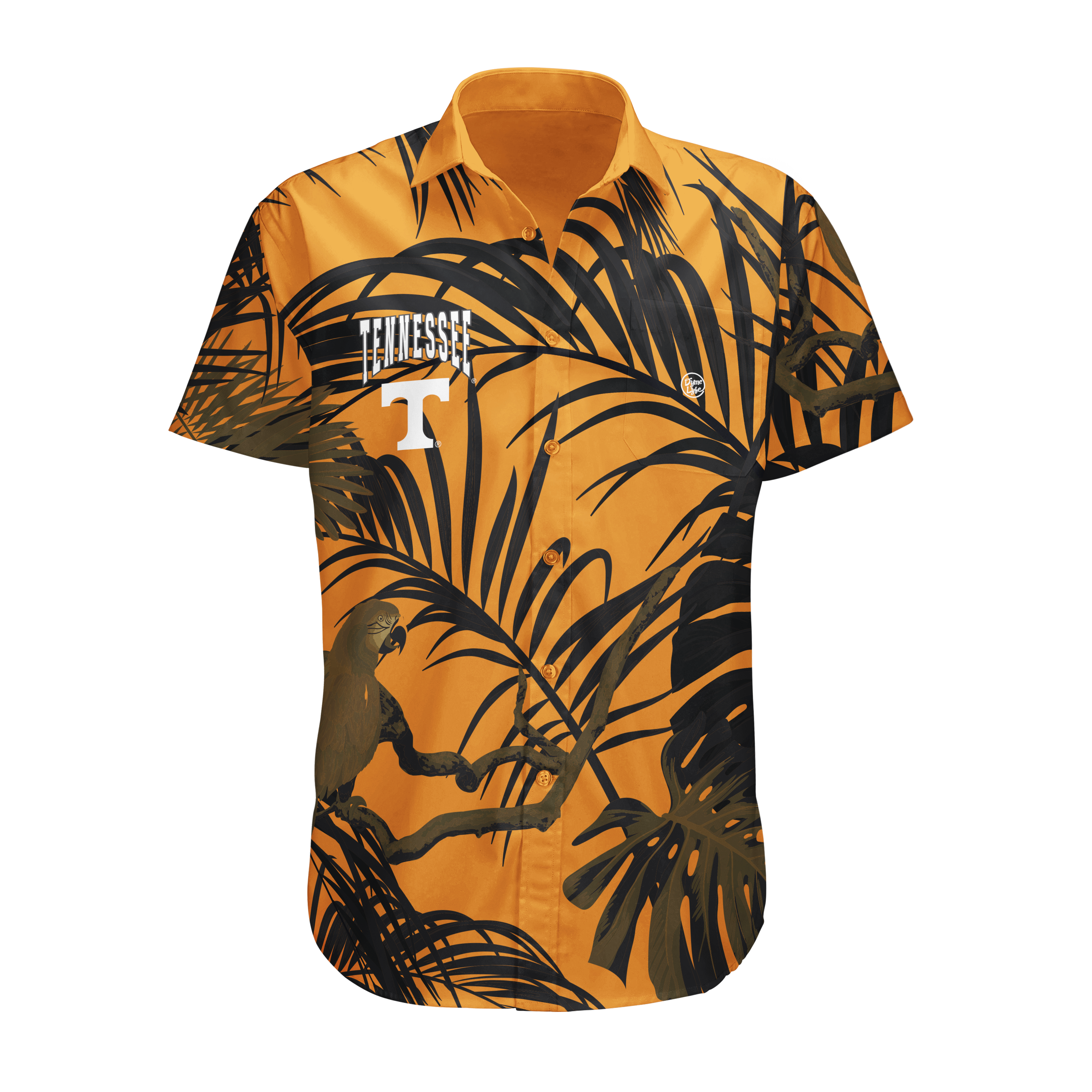 Tennessee Volunteers Men’s Midnight Palm Button Up