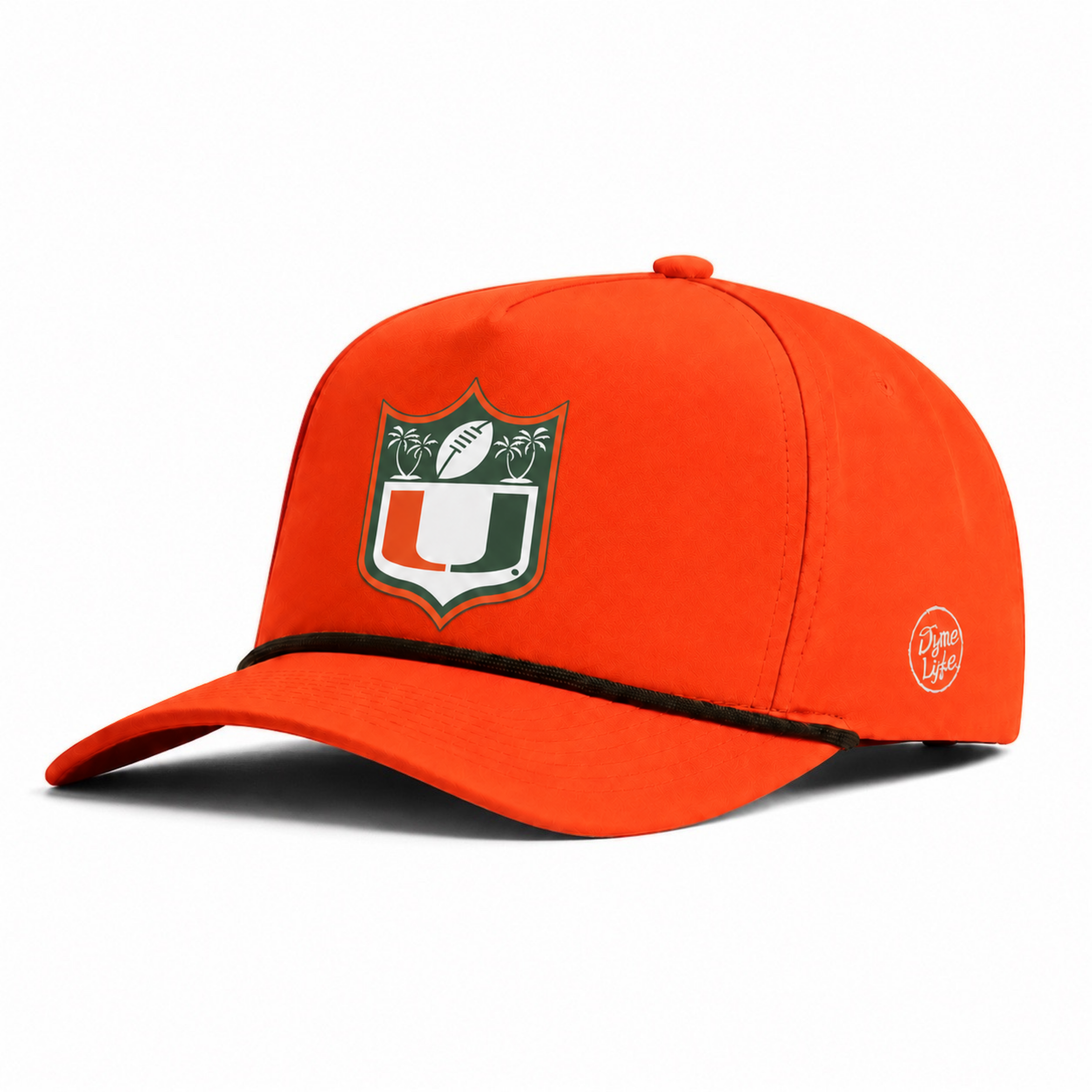 Miami Hurricanes Shield U Rope Hat