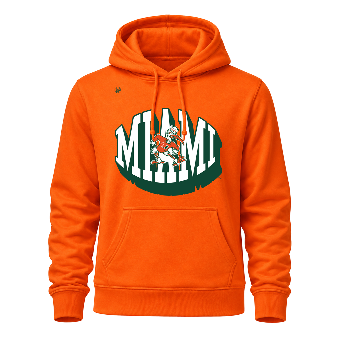Miami Hurricanes Men's Statement Hoodie - Orange