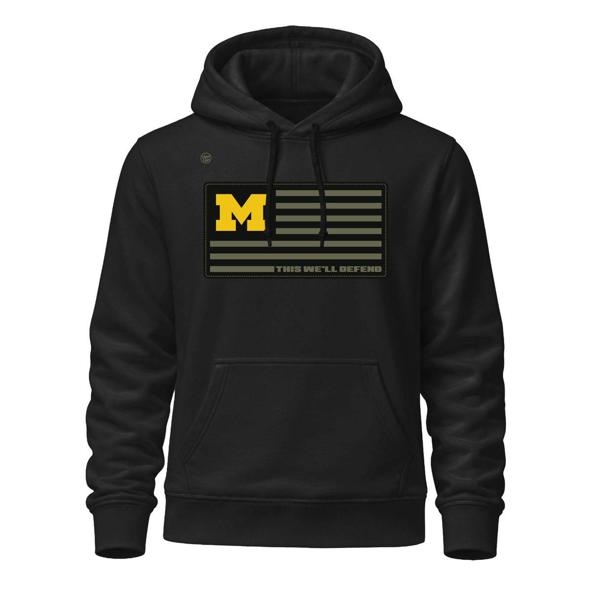 Michigan Wolverines Men's Defend Hoodie - Black