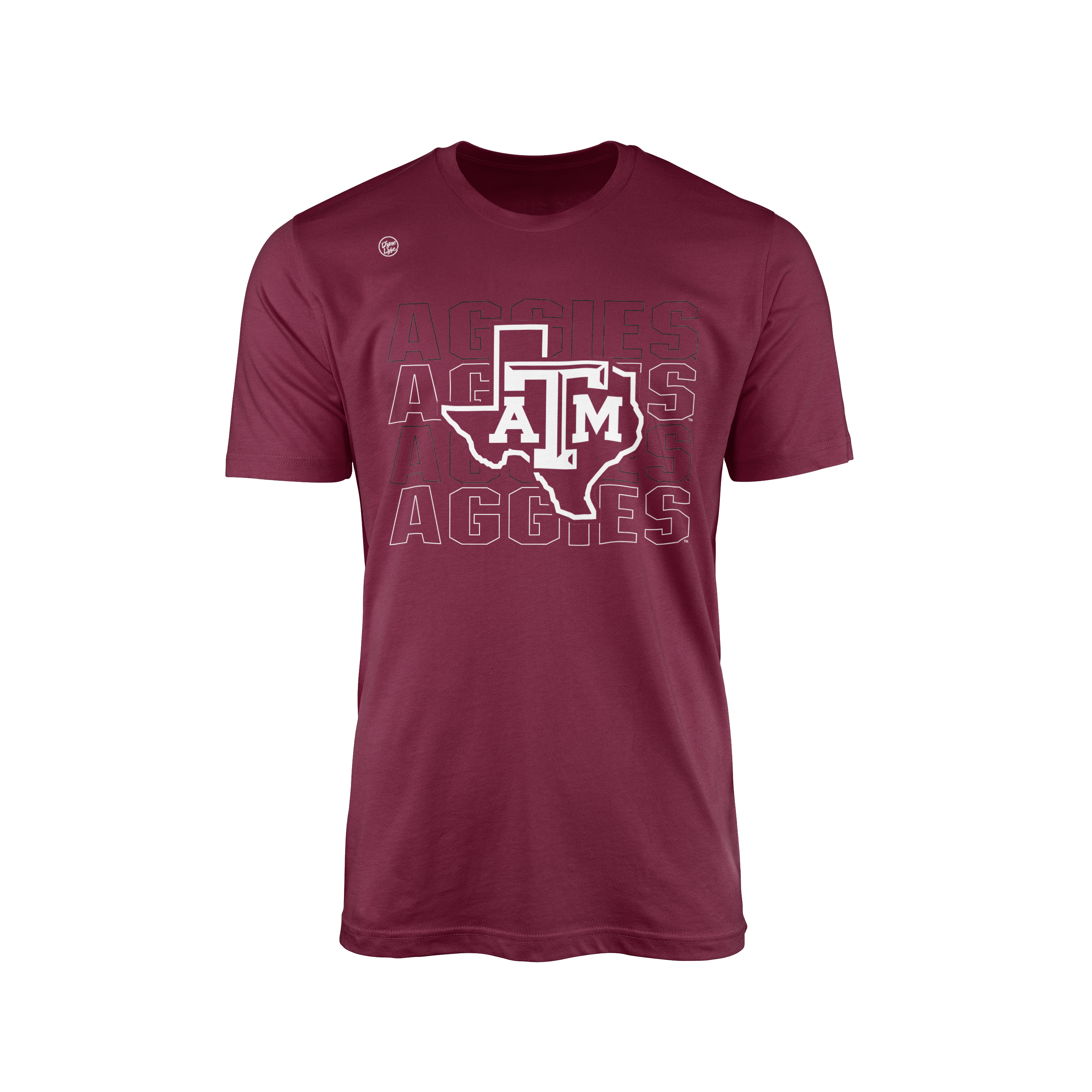 Texas A&M Aggies Men's Stacked Tee