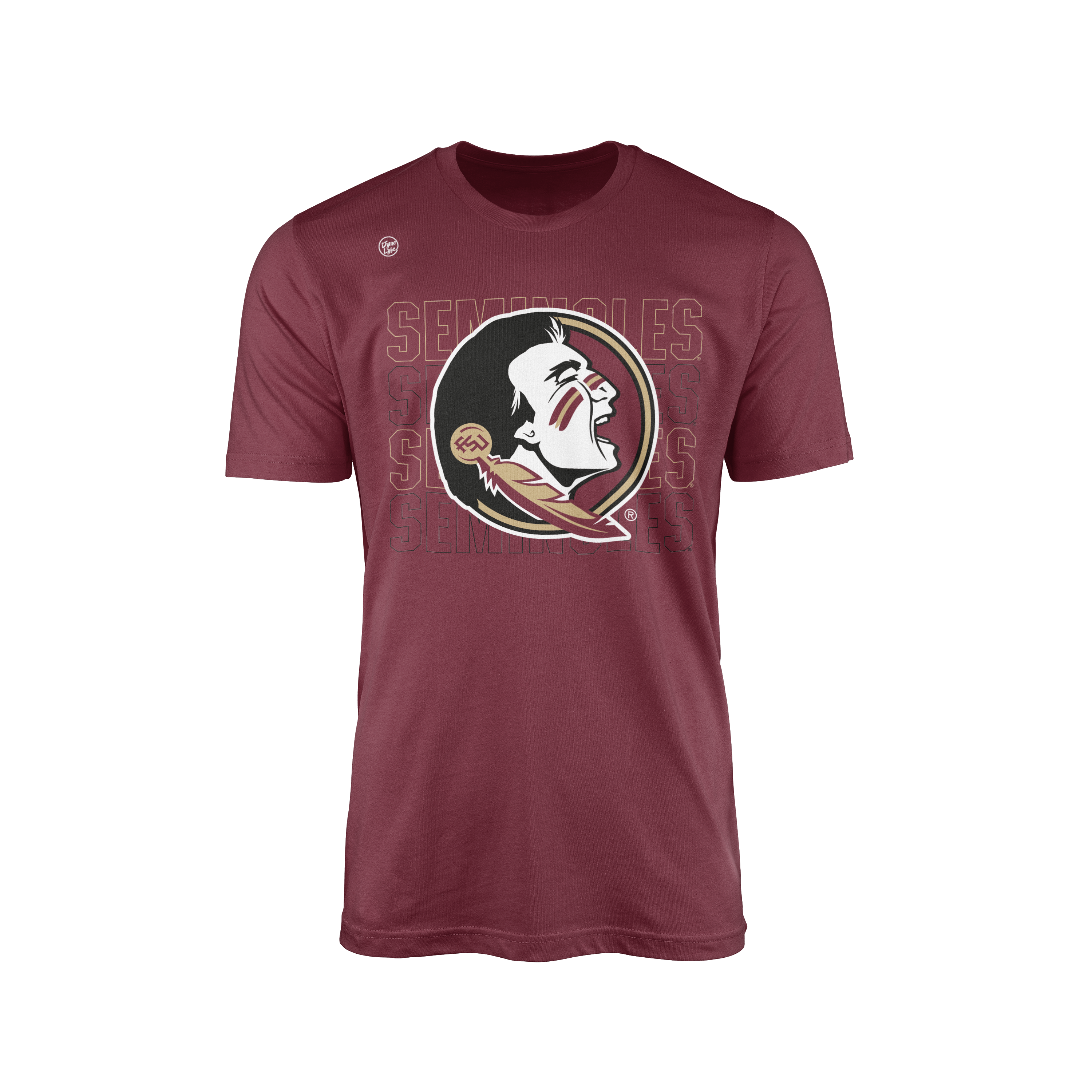 Florida State Seminoles Men's Stacked Tee