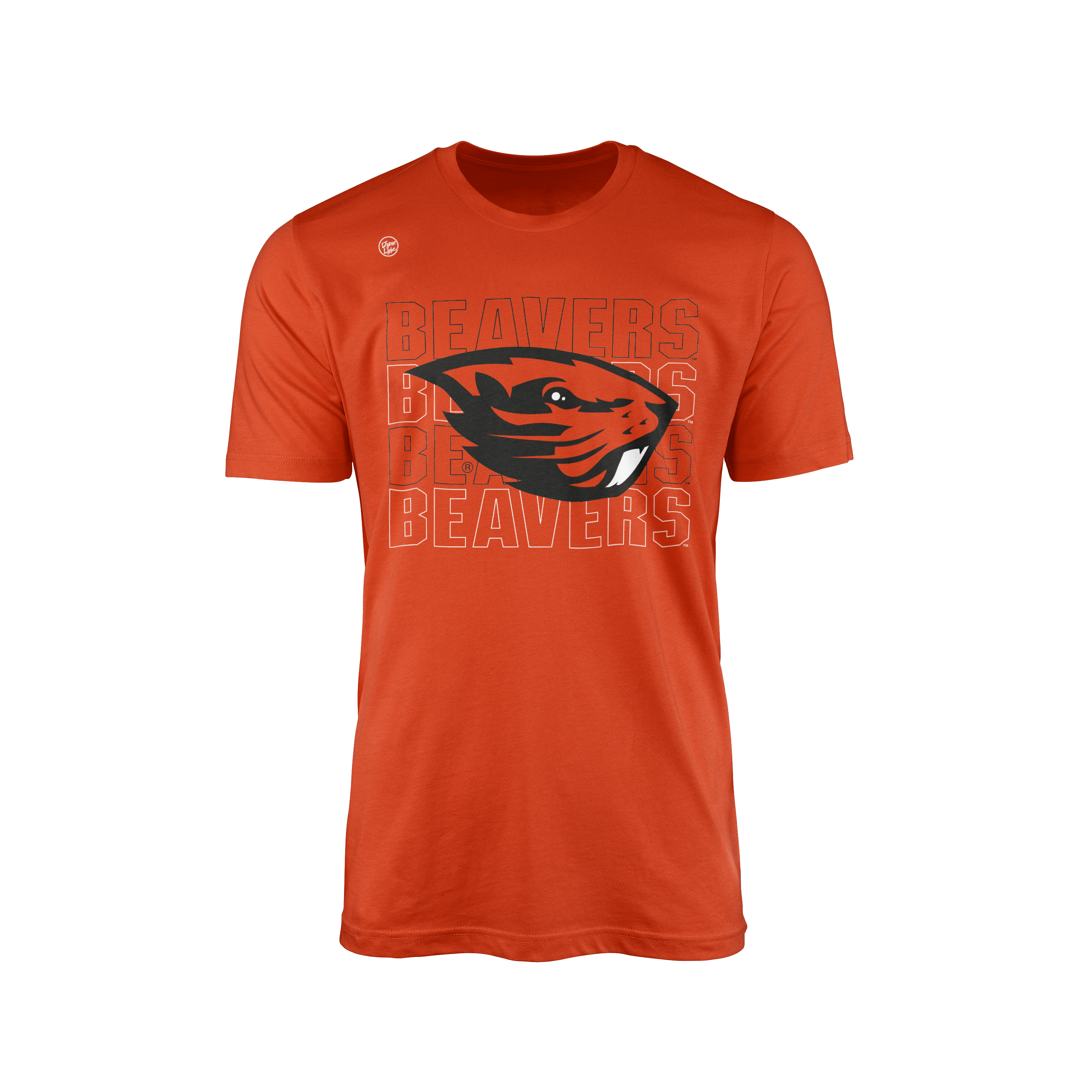 Oregon State Beavers Men's Stacked Tee