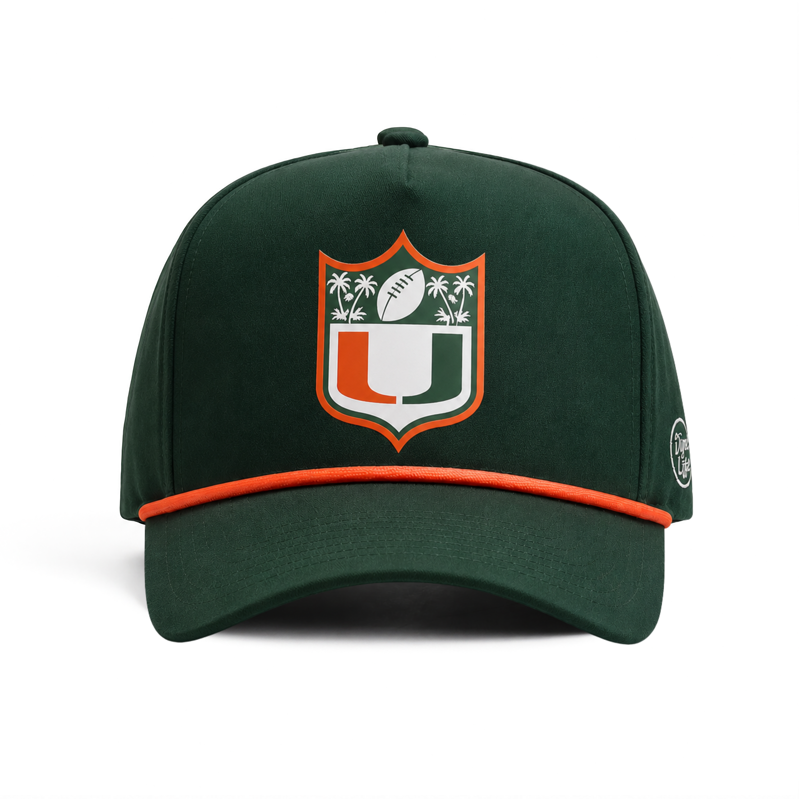 Miami Hurricanes Shield U Rope Hat