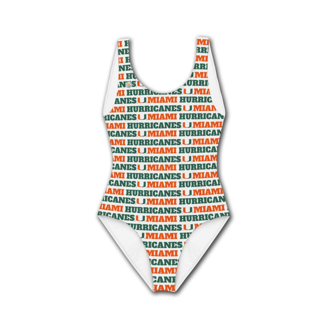 Miami Hurricanes Women’s Team Swimsuit