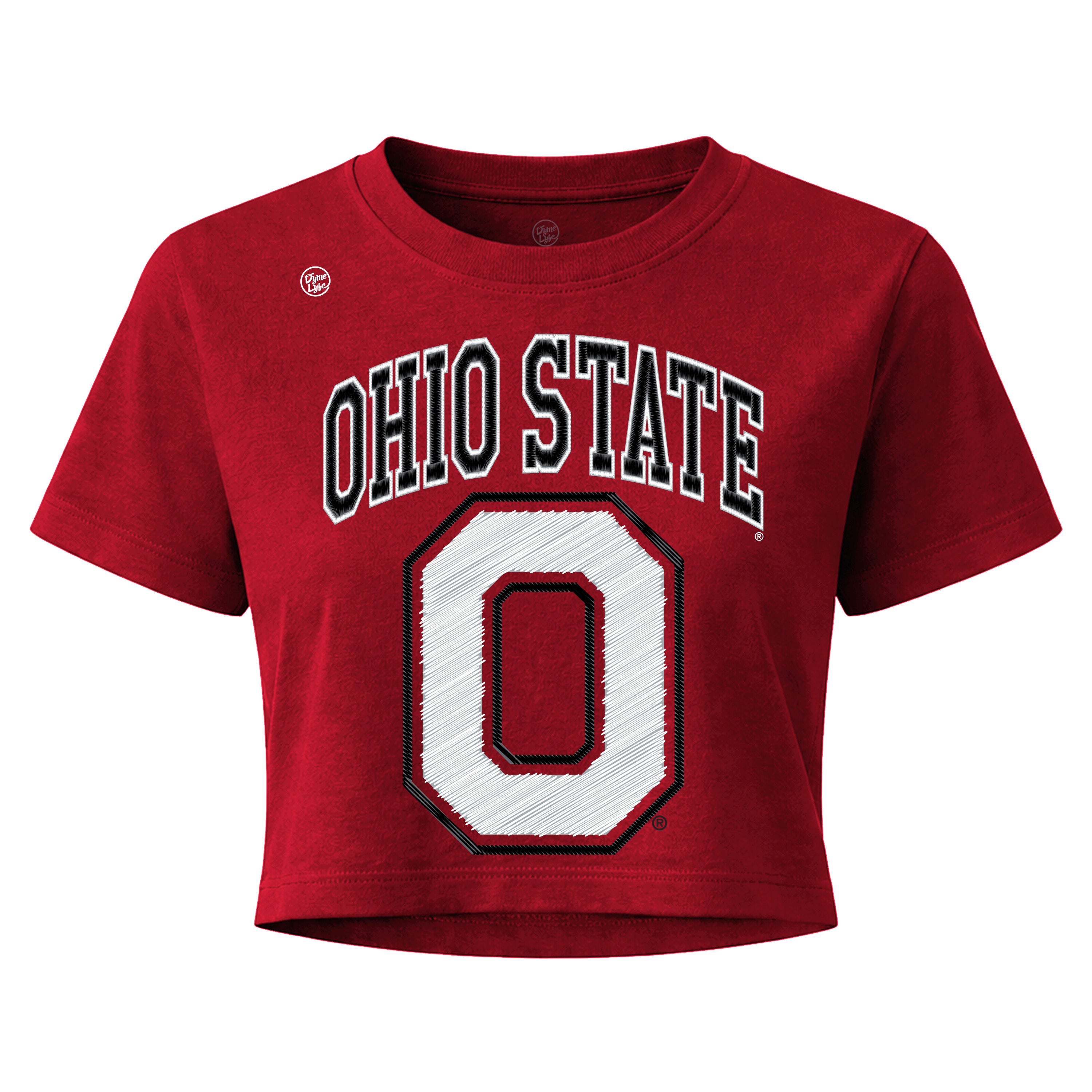 Ohio State Buckeyes Women's Vintage Arch Crop Top