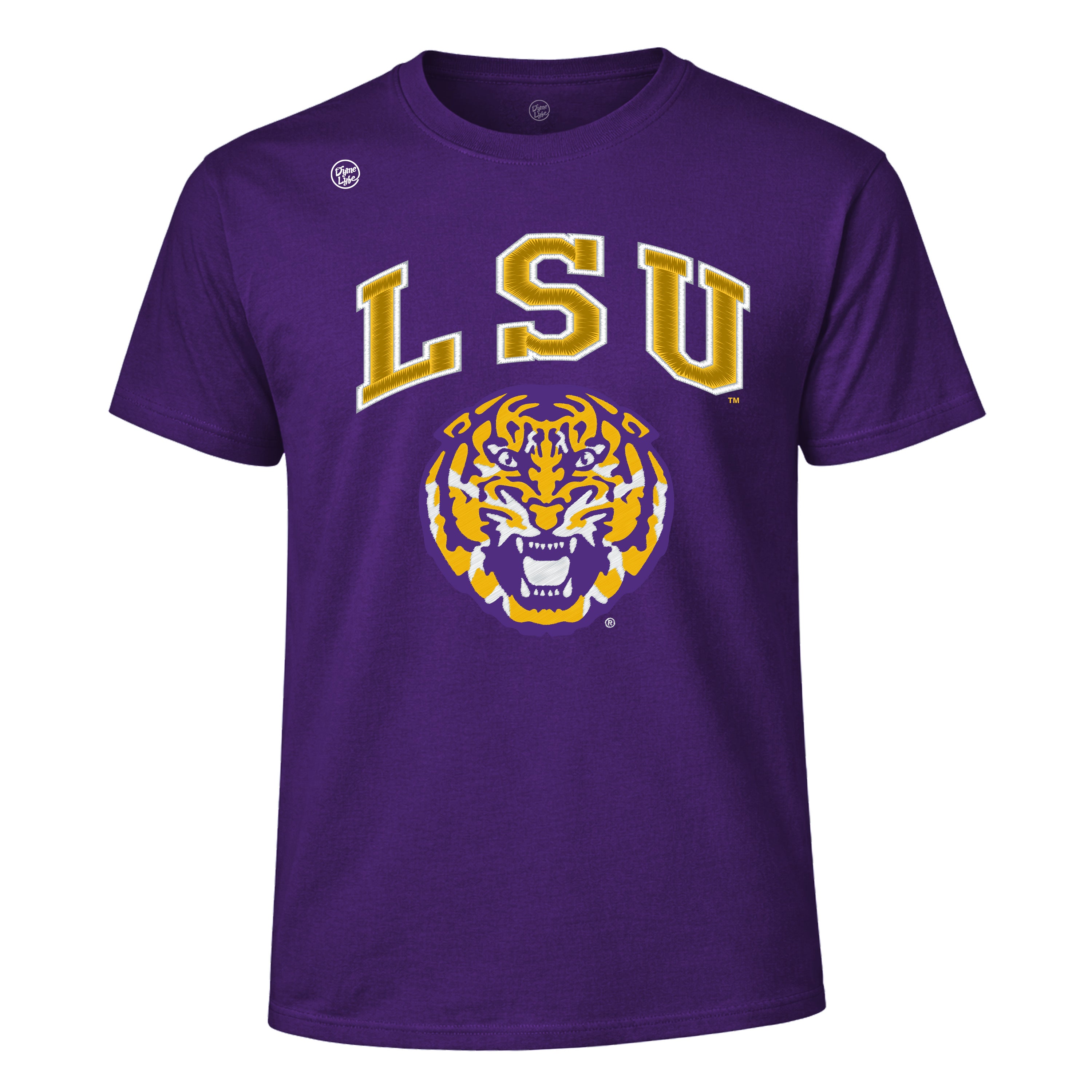 LSU Tigers Men's Vintage Arch Tee