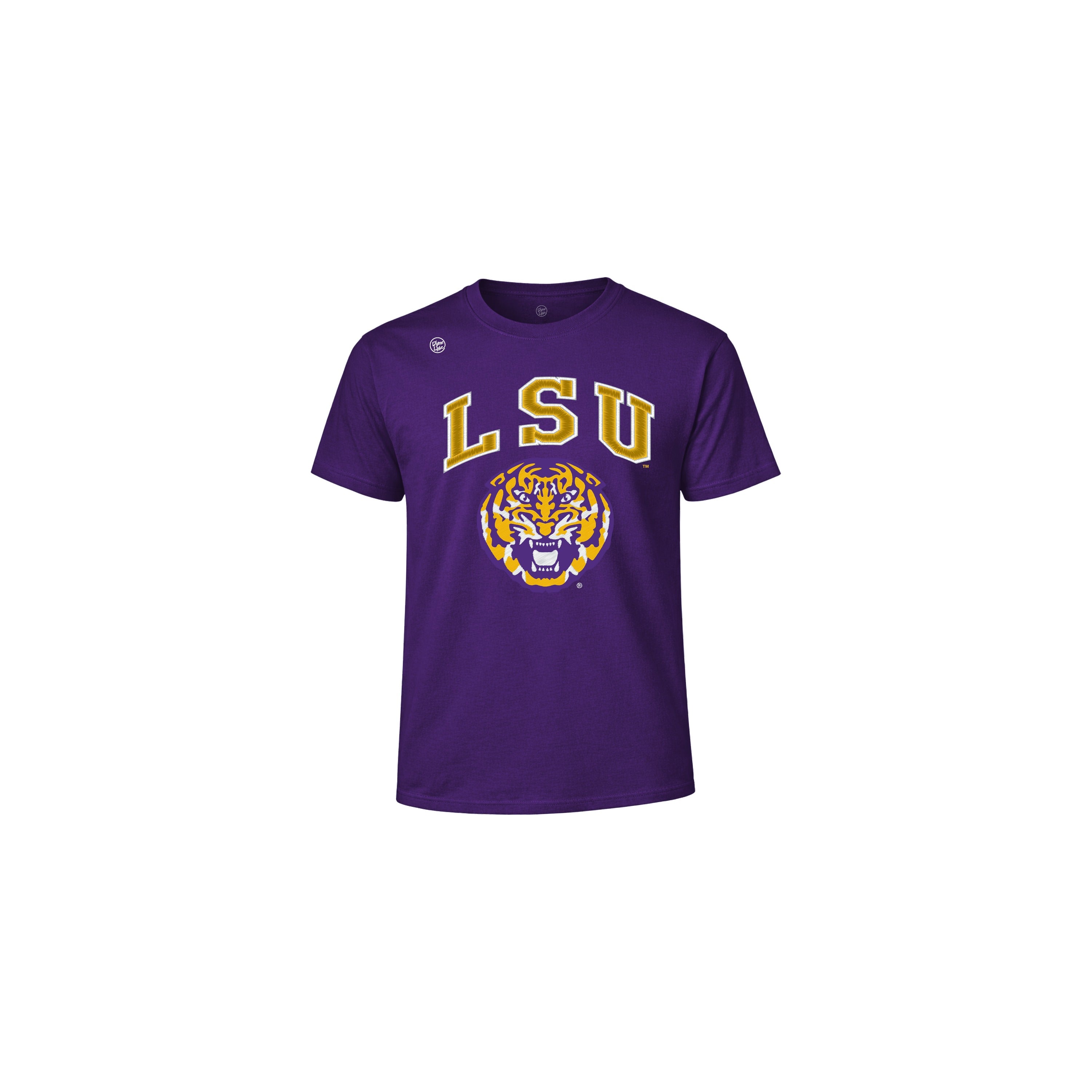 LSU Tigers Youth Vintage Arch Tee