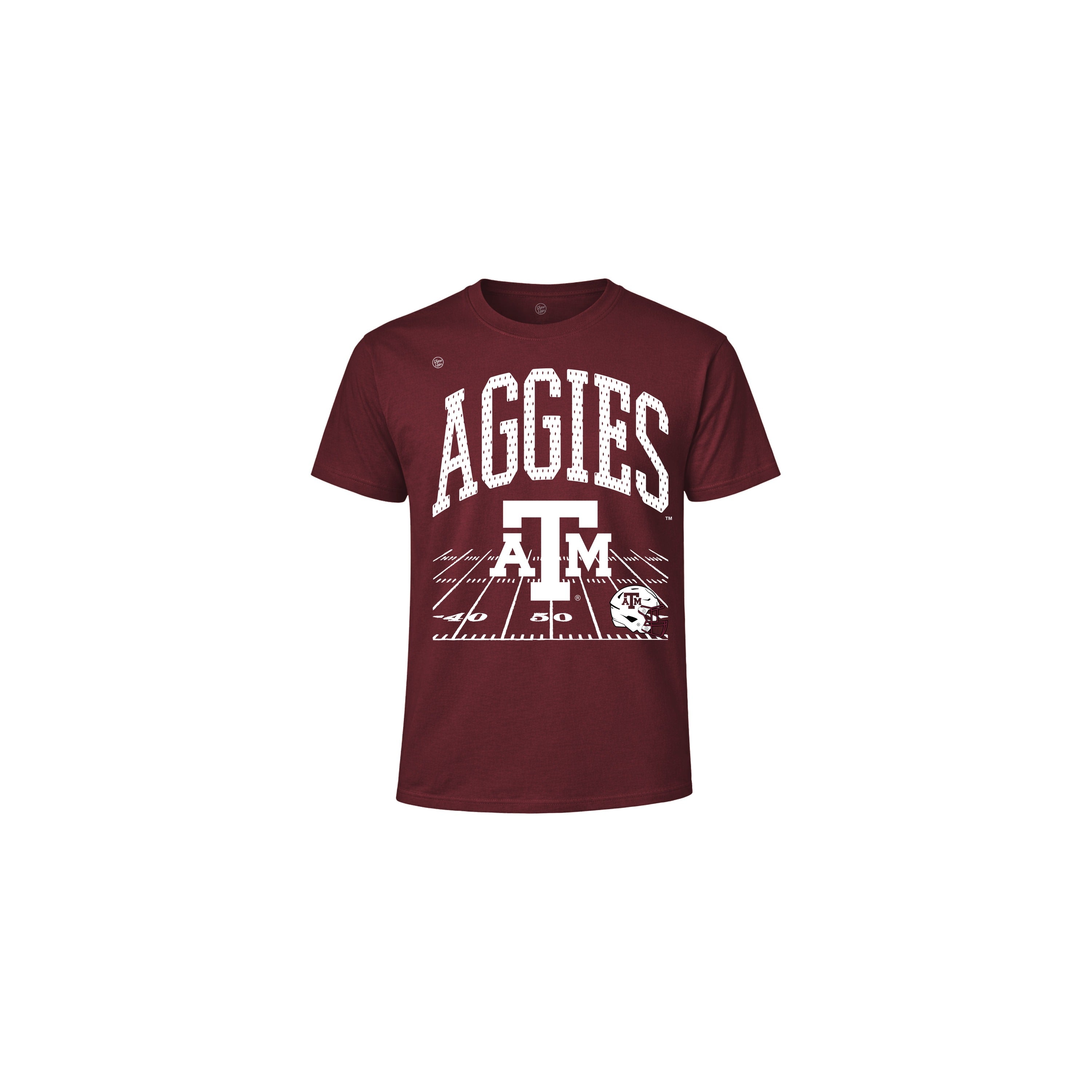 Texas A&M Aggies Youth Logo Field Tee