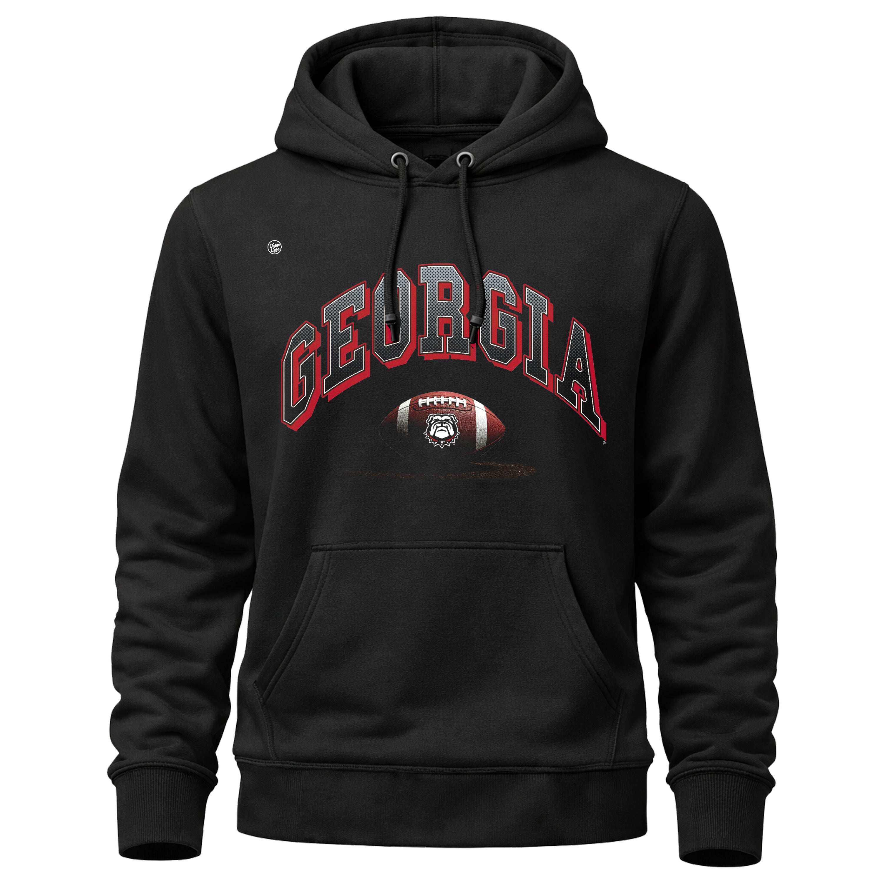 Georgia Bulldogs Men's Gridiron Hoodie