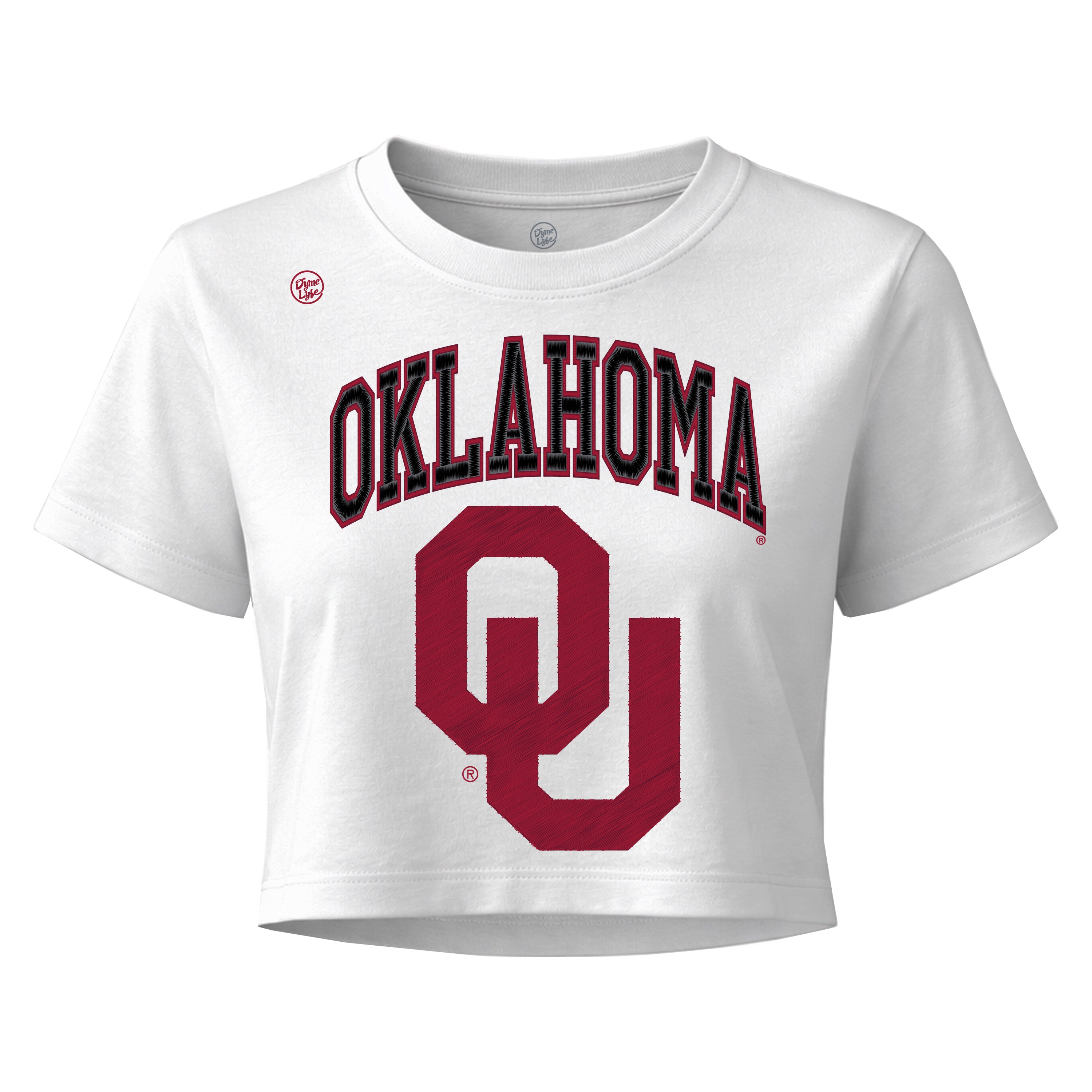 Oklahoma Sooners Women's Vintage Arch Crop Top