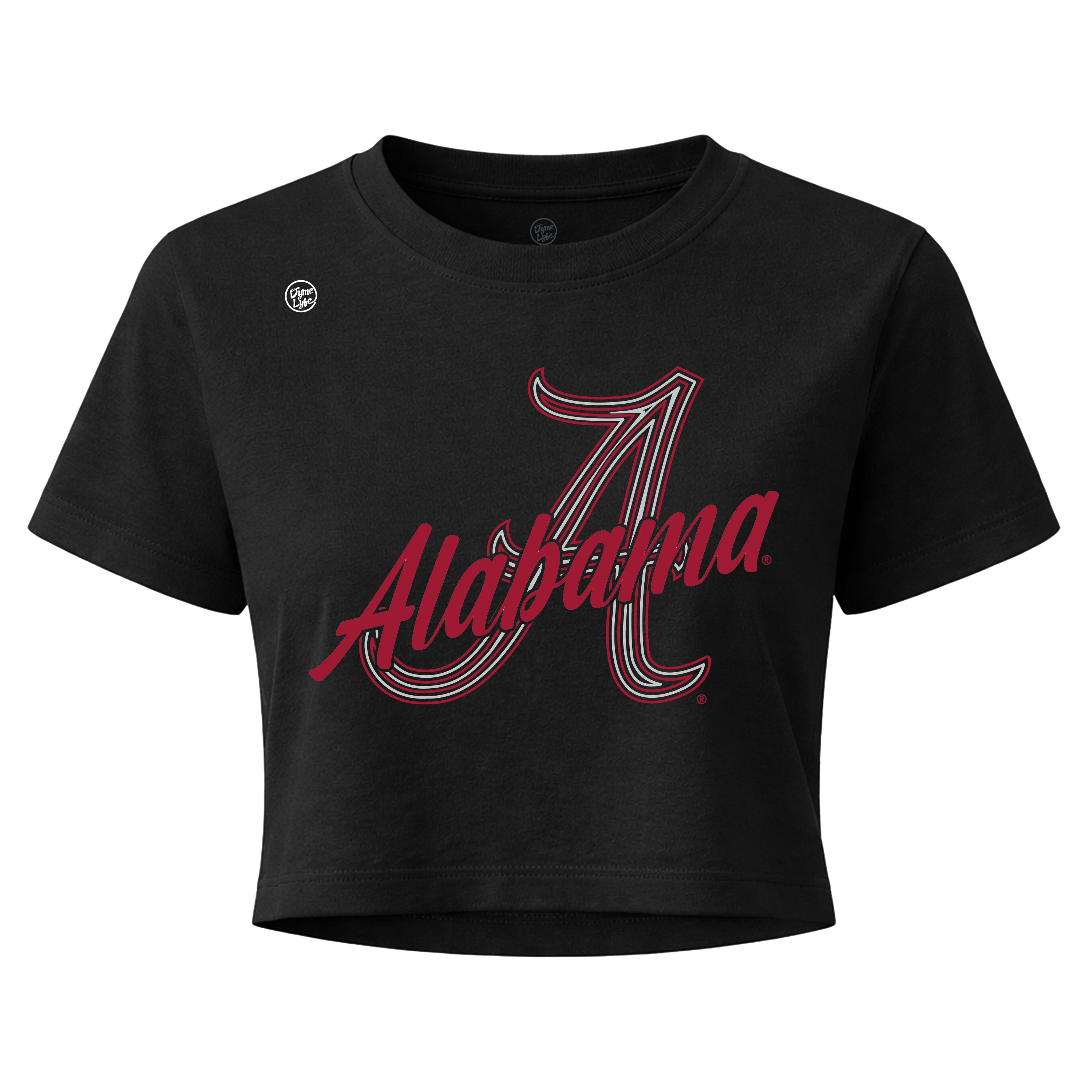 Alabama Crimson Tide Women's Vice Script Crop Top