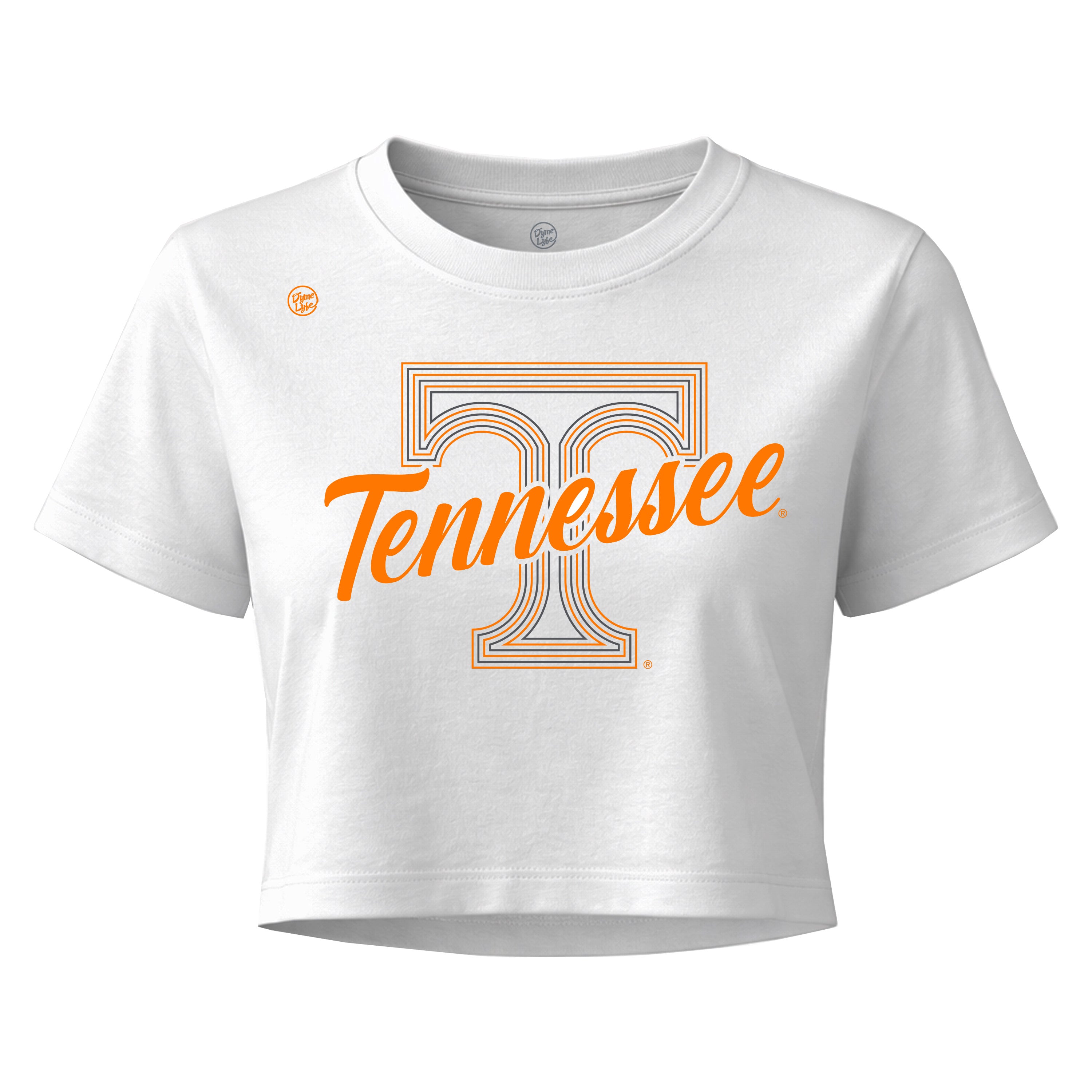 Tennessee Volunteers Women's Vice Script Crop Top