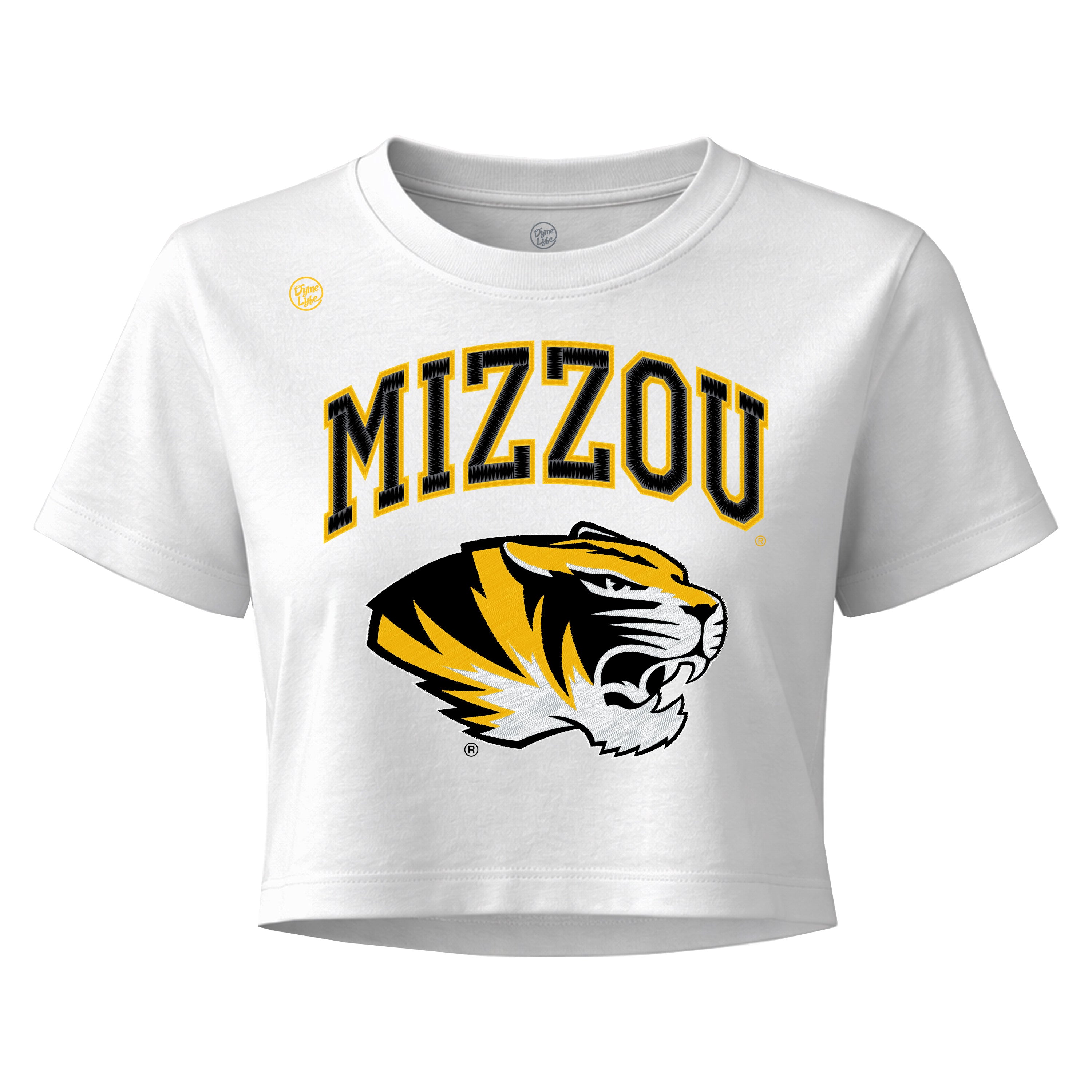 Missouri Tigers Women's Vintage Arch Crop Top