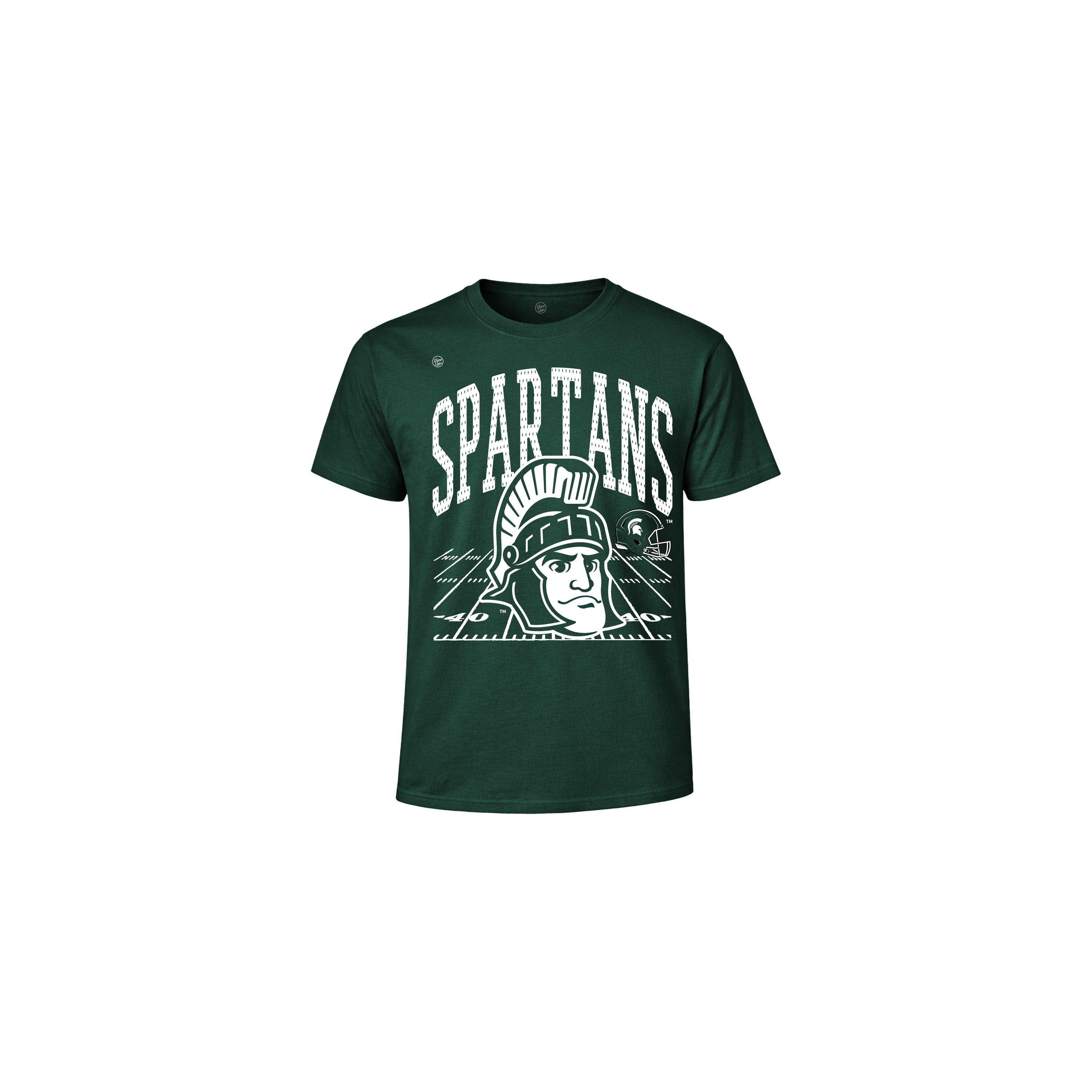 Michigan State Spartans Youth Logo Field Tee