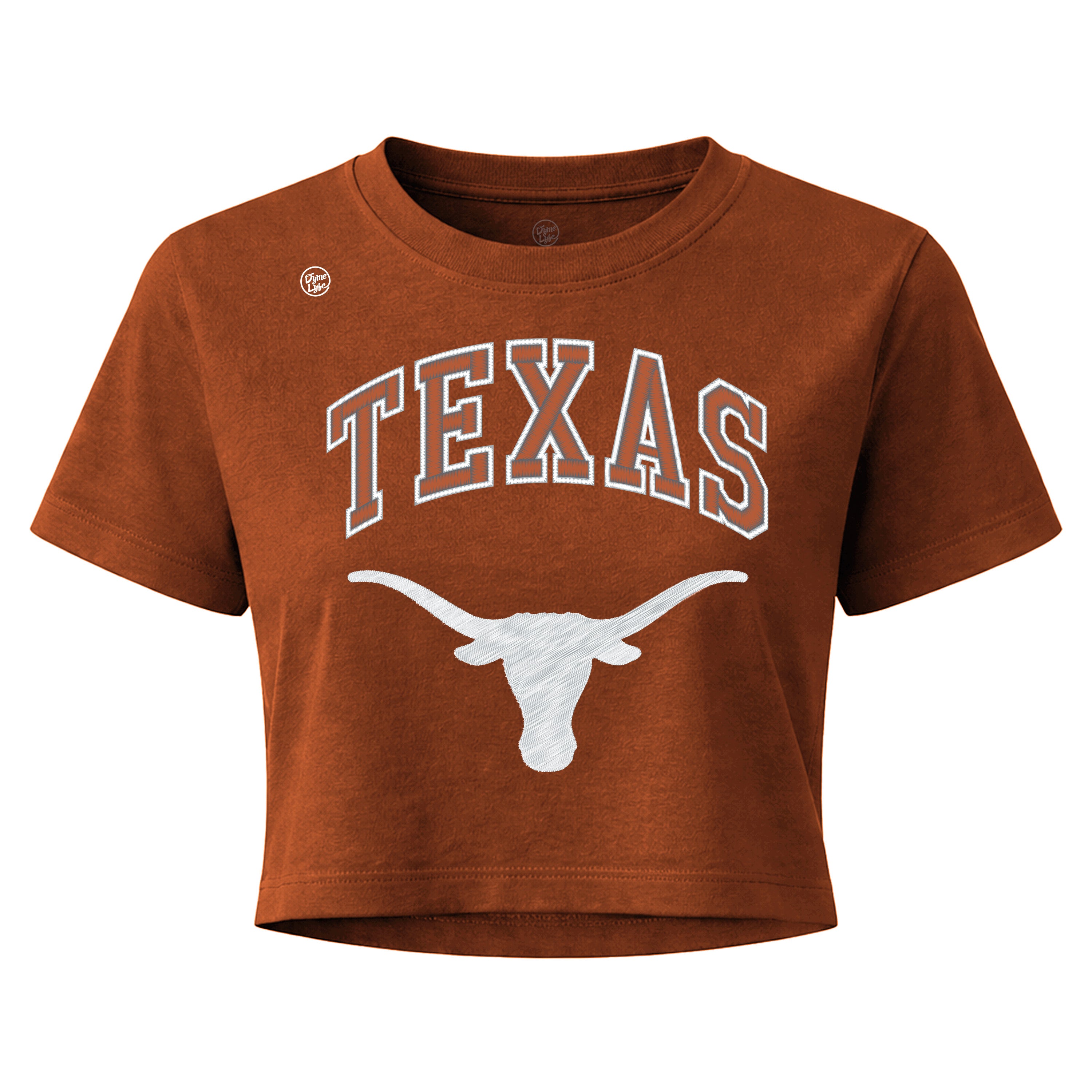 Texas Longhorns Women's Vintage Arch Crop Top