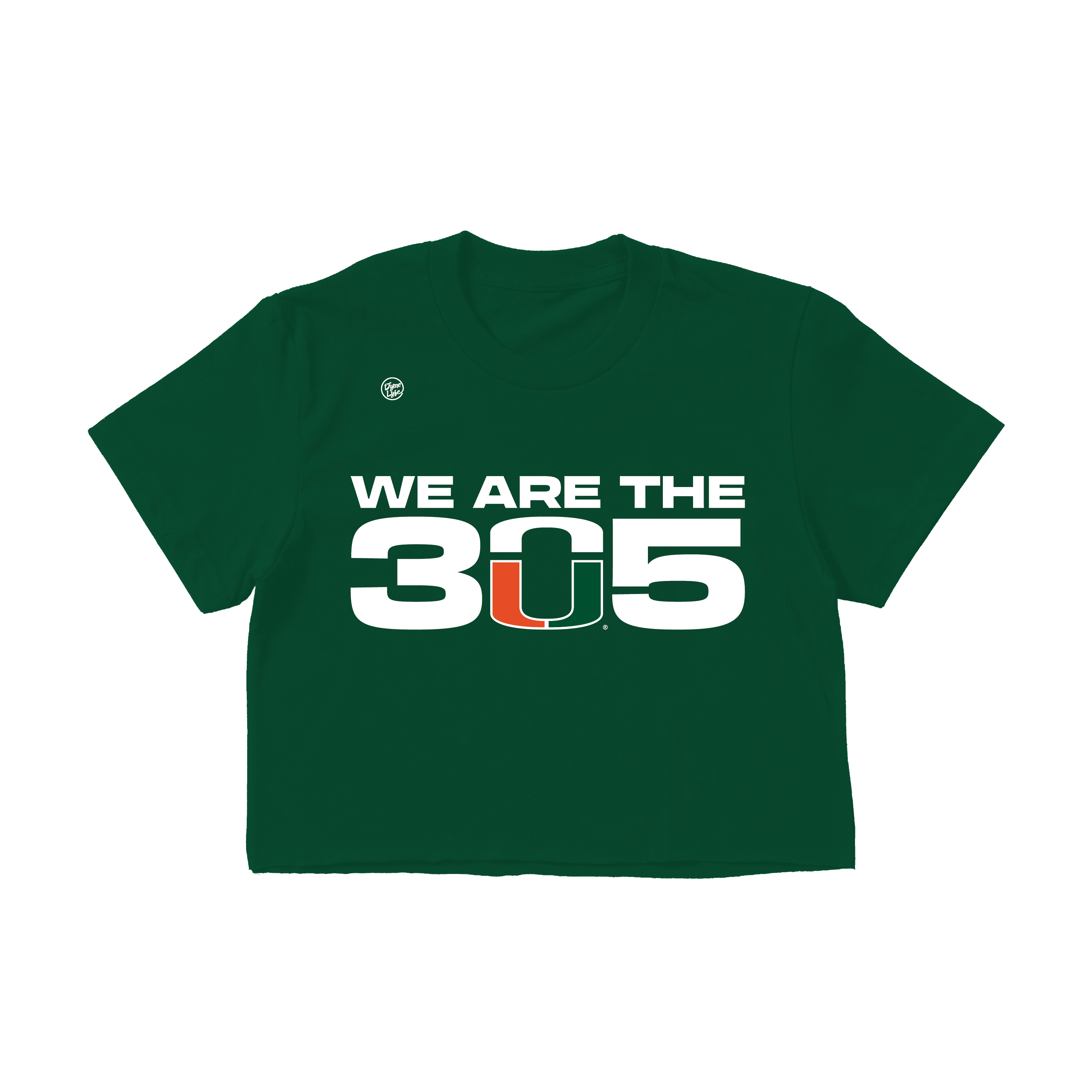 Miami Hurricanes Women's 305 Crop