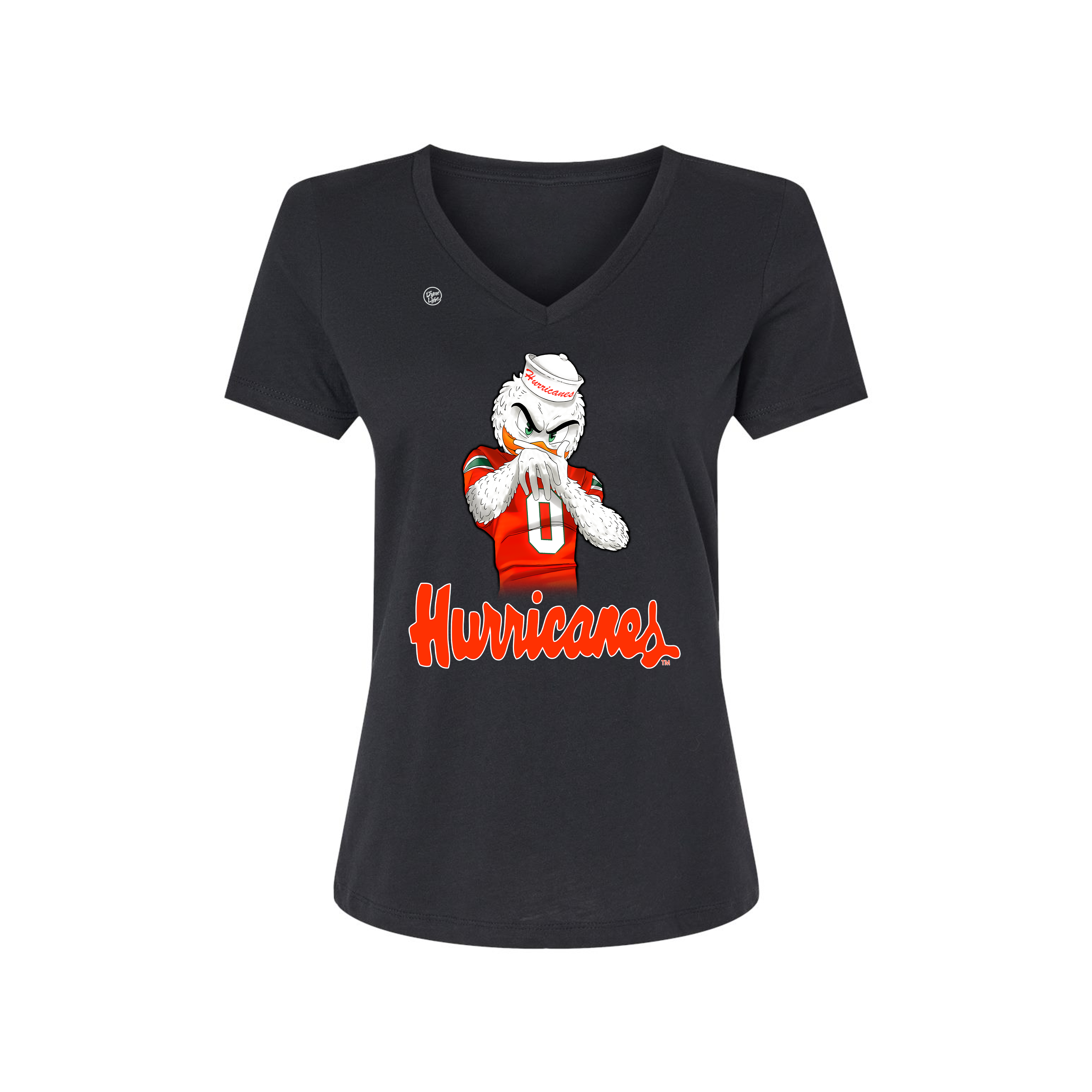 Miami Hurricanes Women's Sebastian TD Celly V-Neck