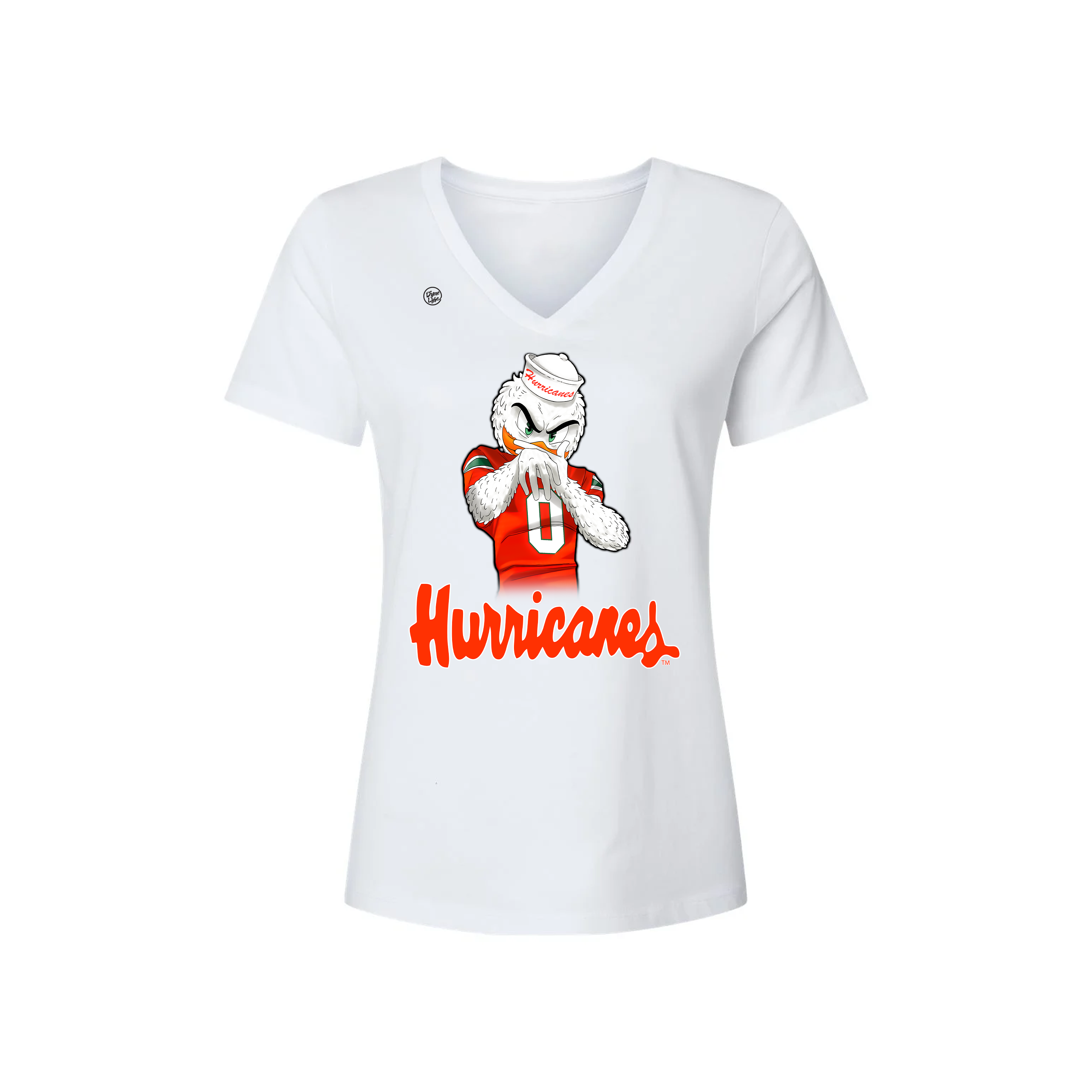 Miami Hurricanes Women's Sebastian TD Celly V-Neck