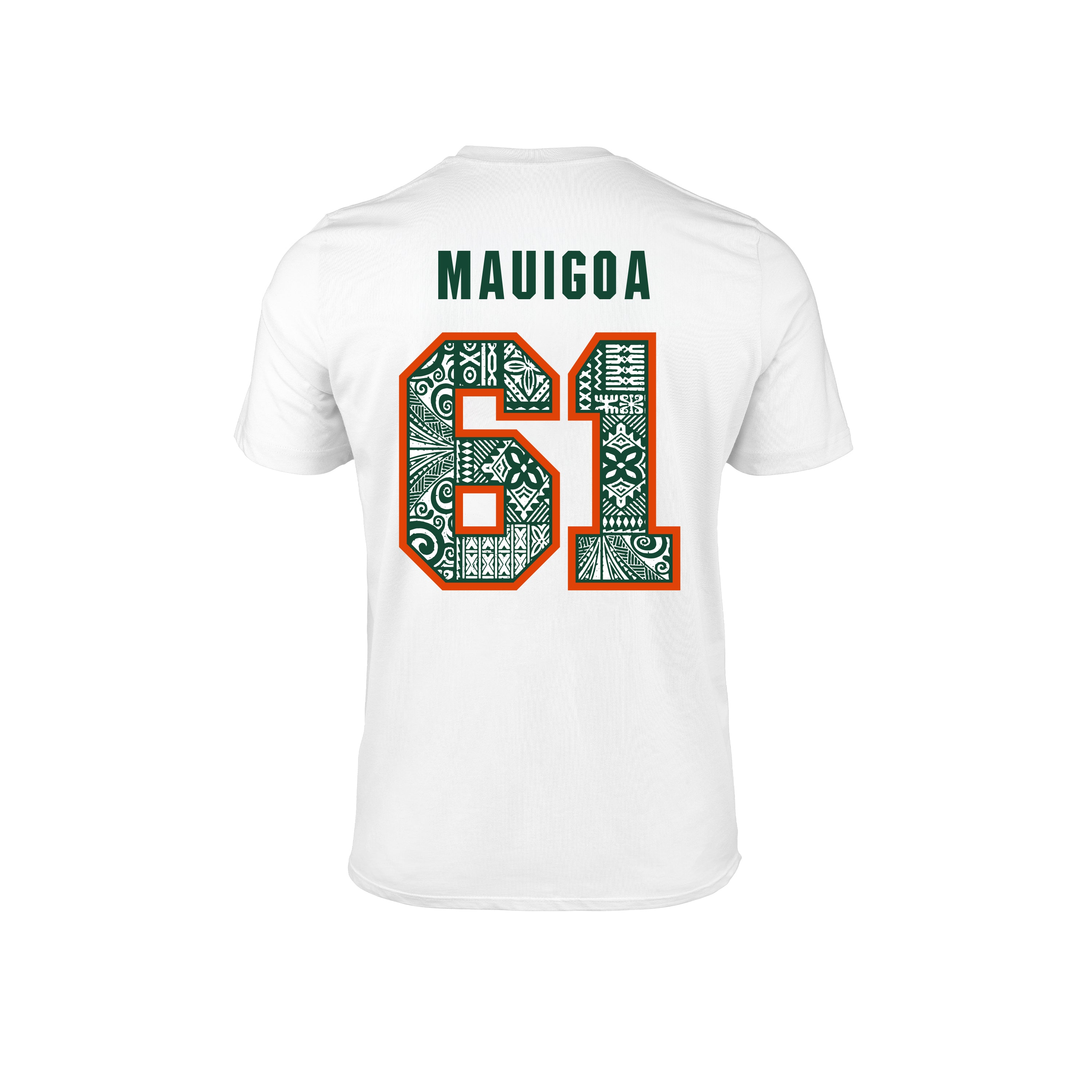 Miami Hurricanes Men's Francis Name & Number Tee