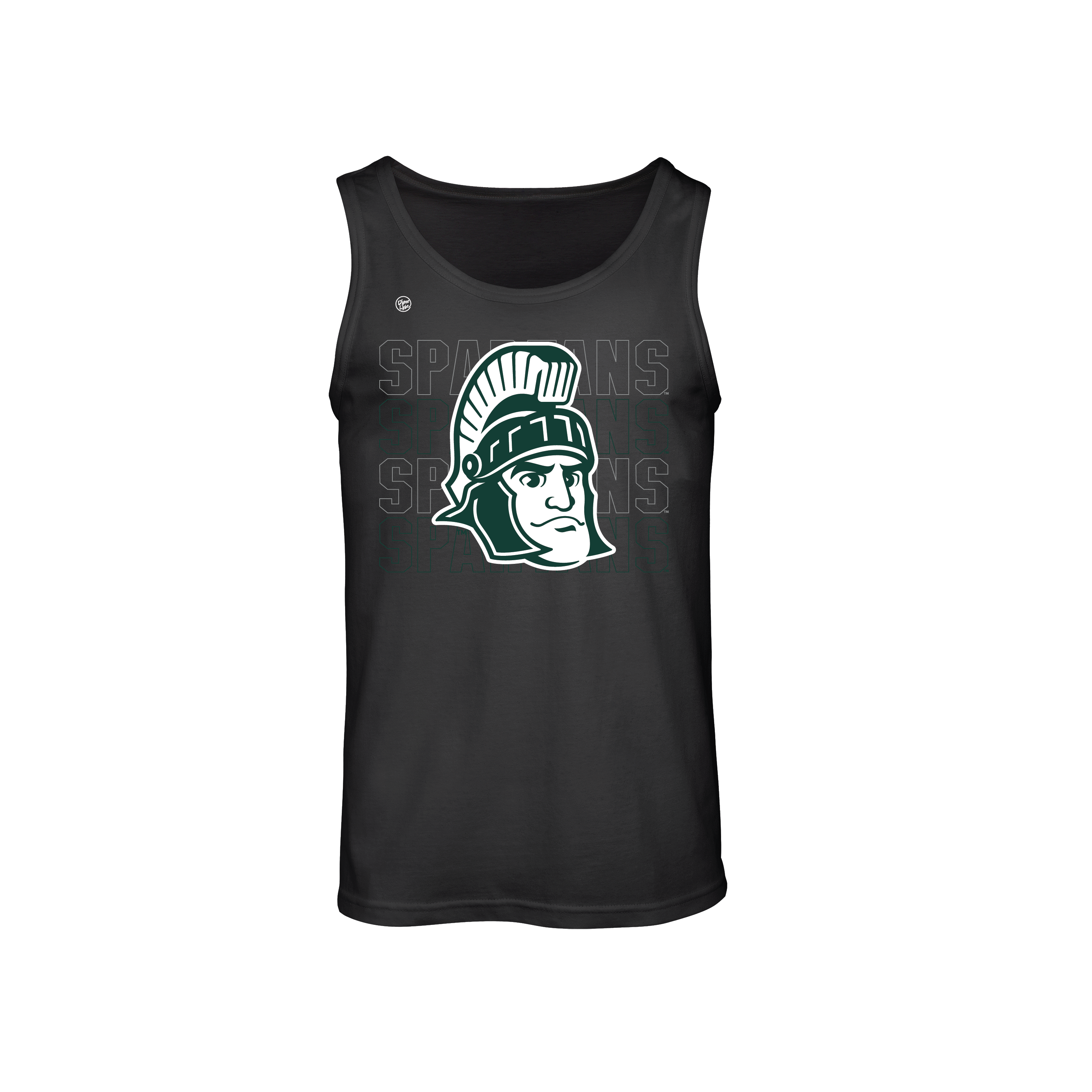 Michigan State Spartans Men's Stacked Tank