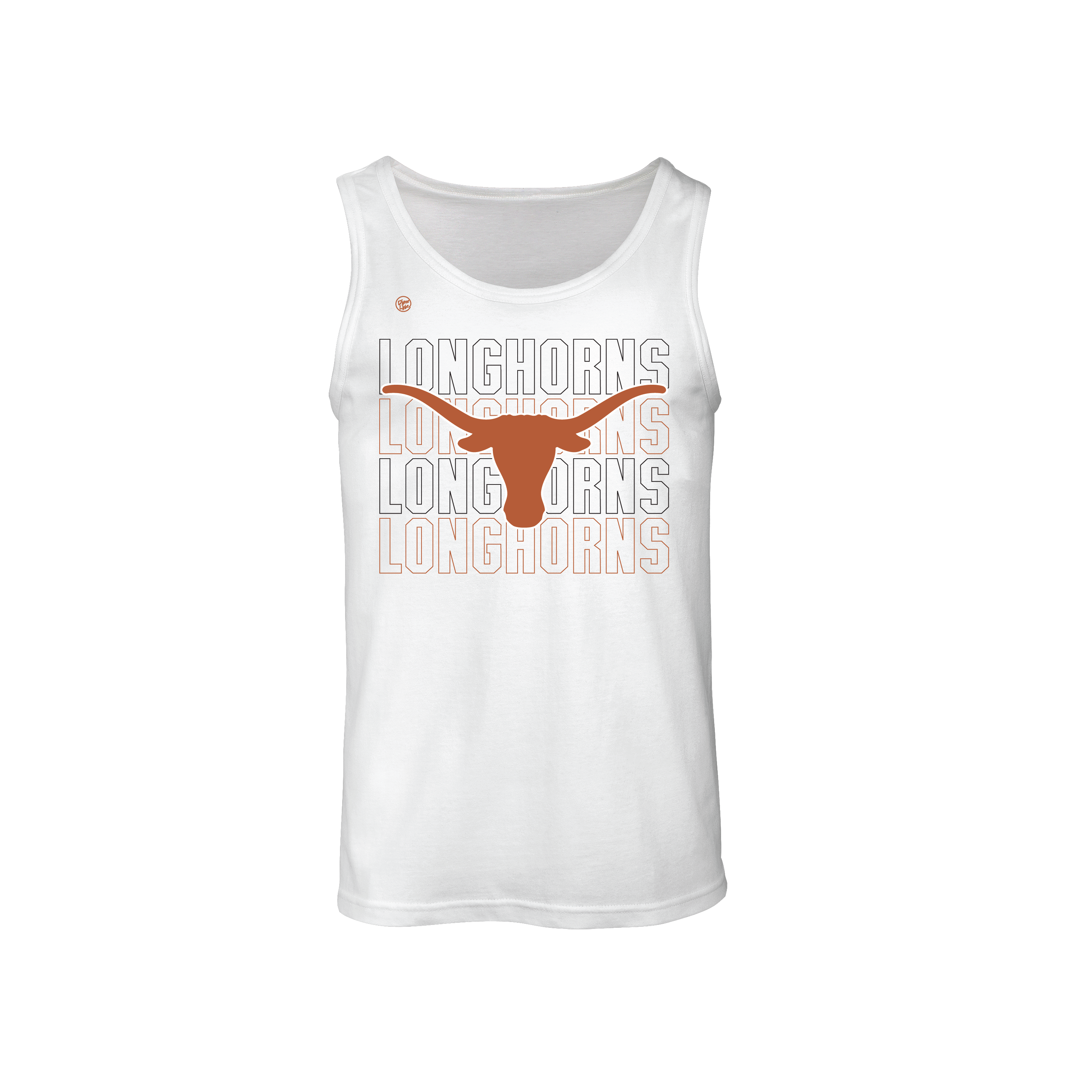 Texas Longhorns Men's Stacked Tank