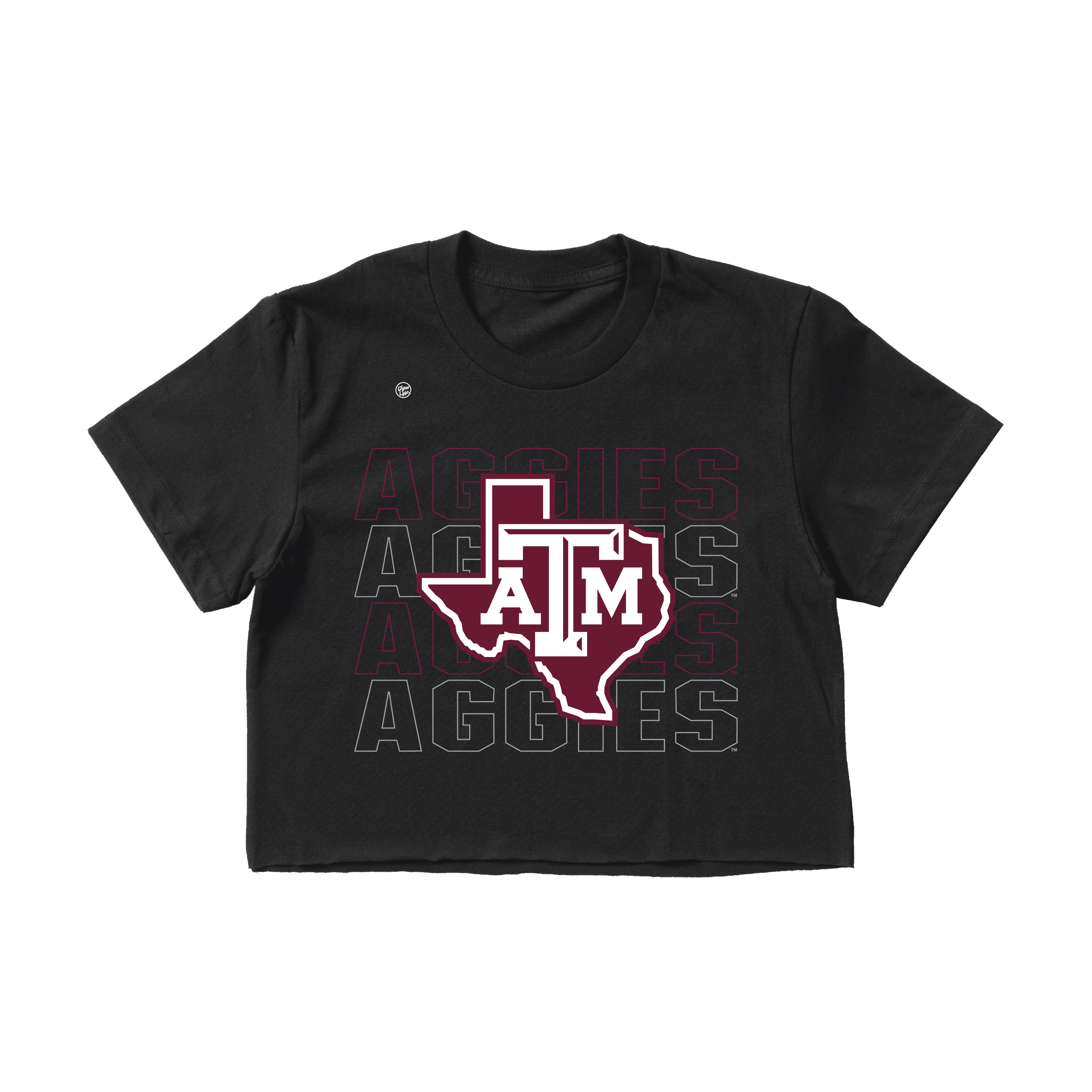 Texas A&M Aggies Women's Stacked Crop