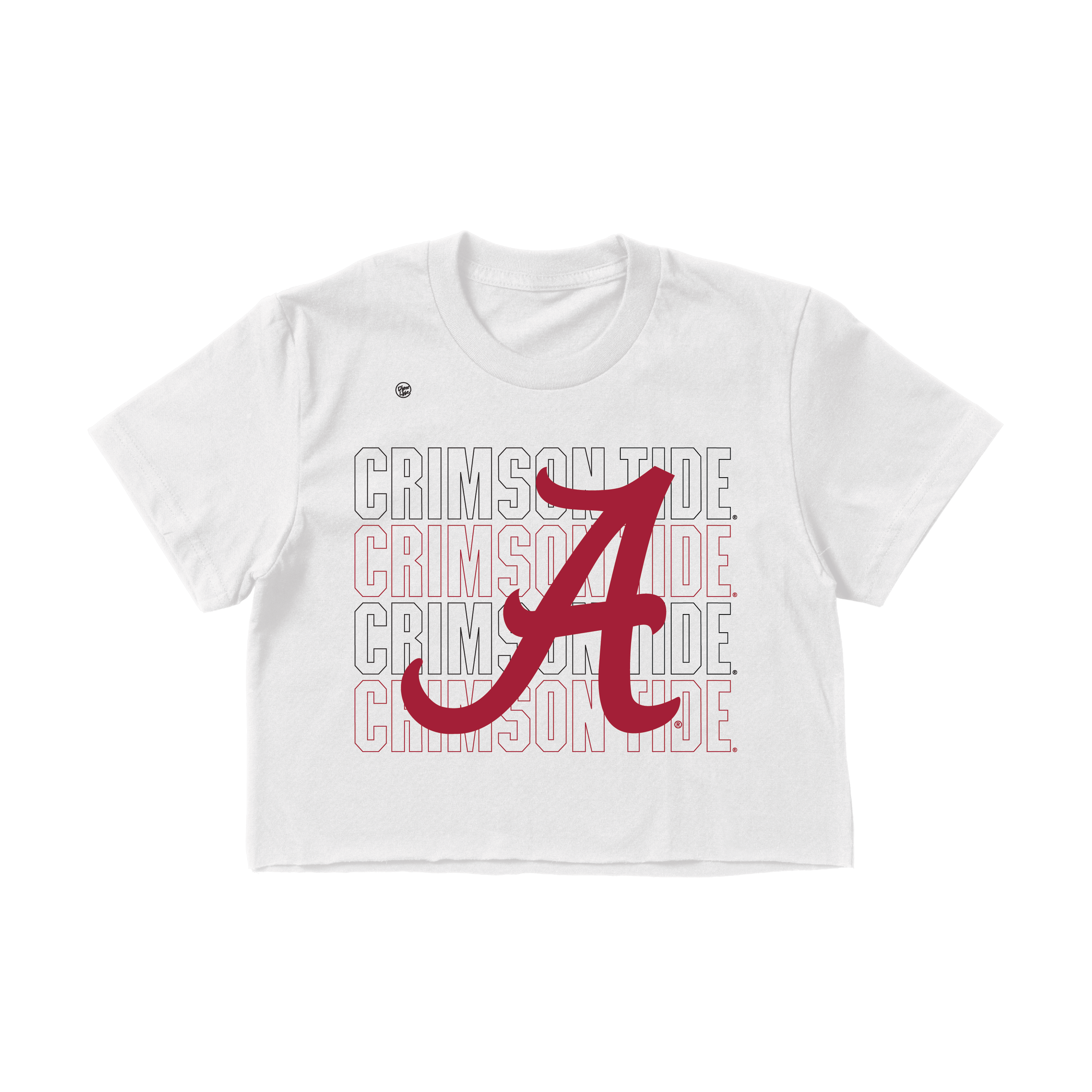 Alabama Crimson Tide Women's Stacked Crop