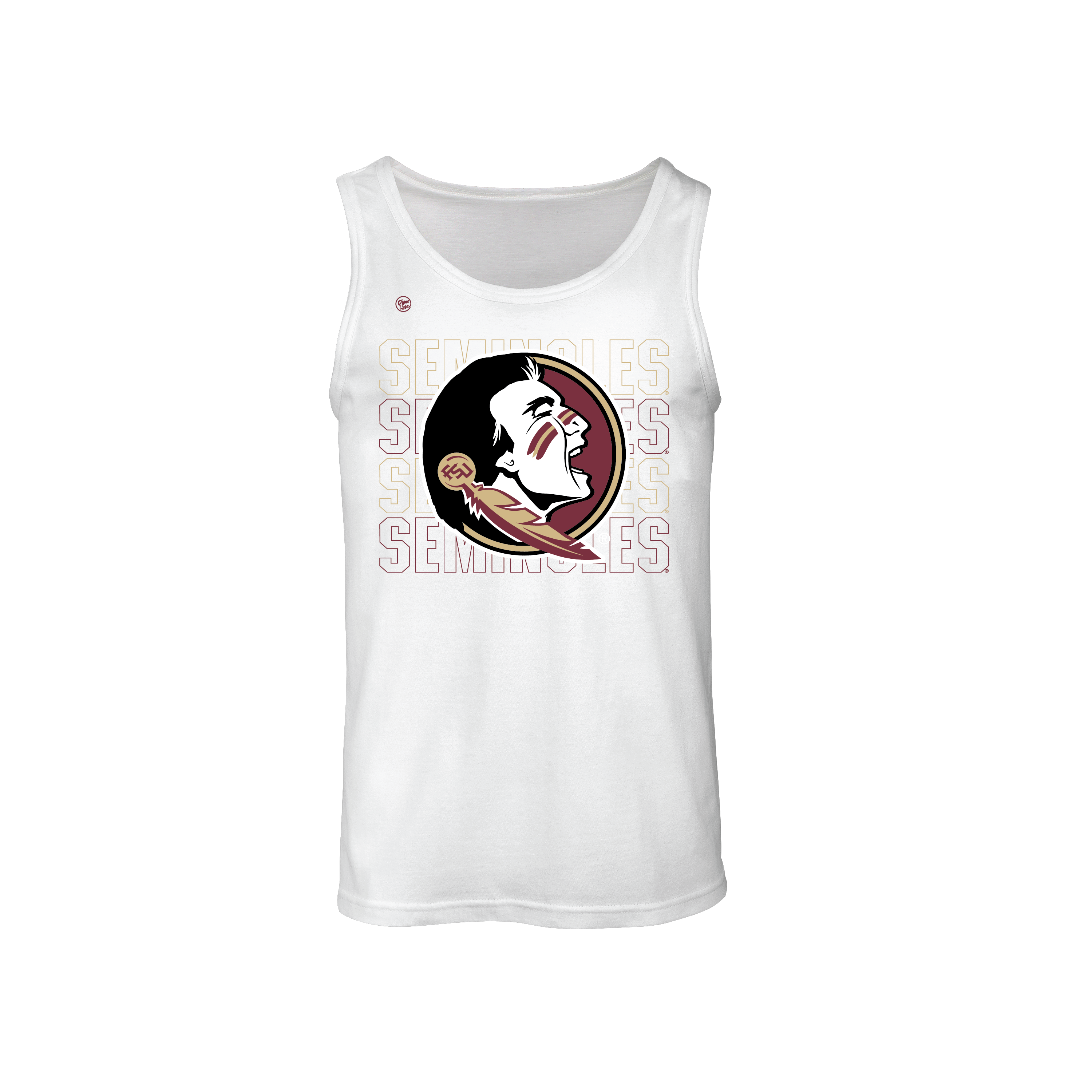 Florida State Seminoles Men's Stacked Tank