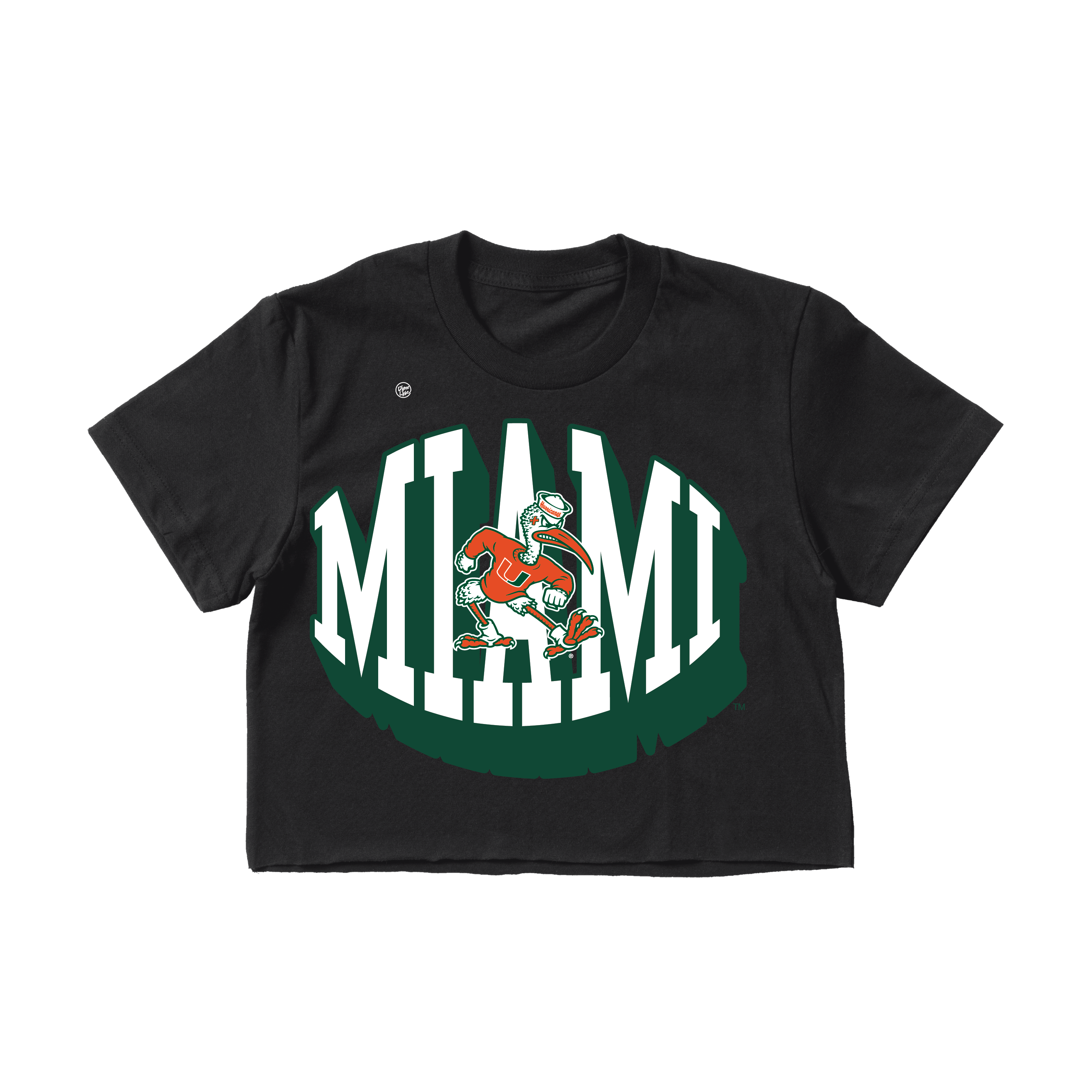 Miami Hurricanes Women's Statement Crop