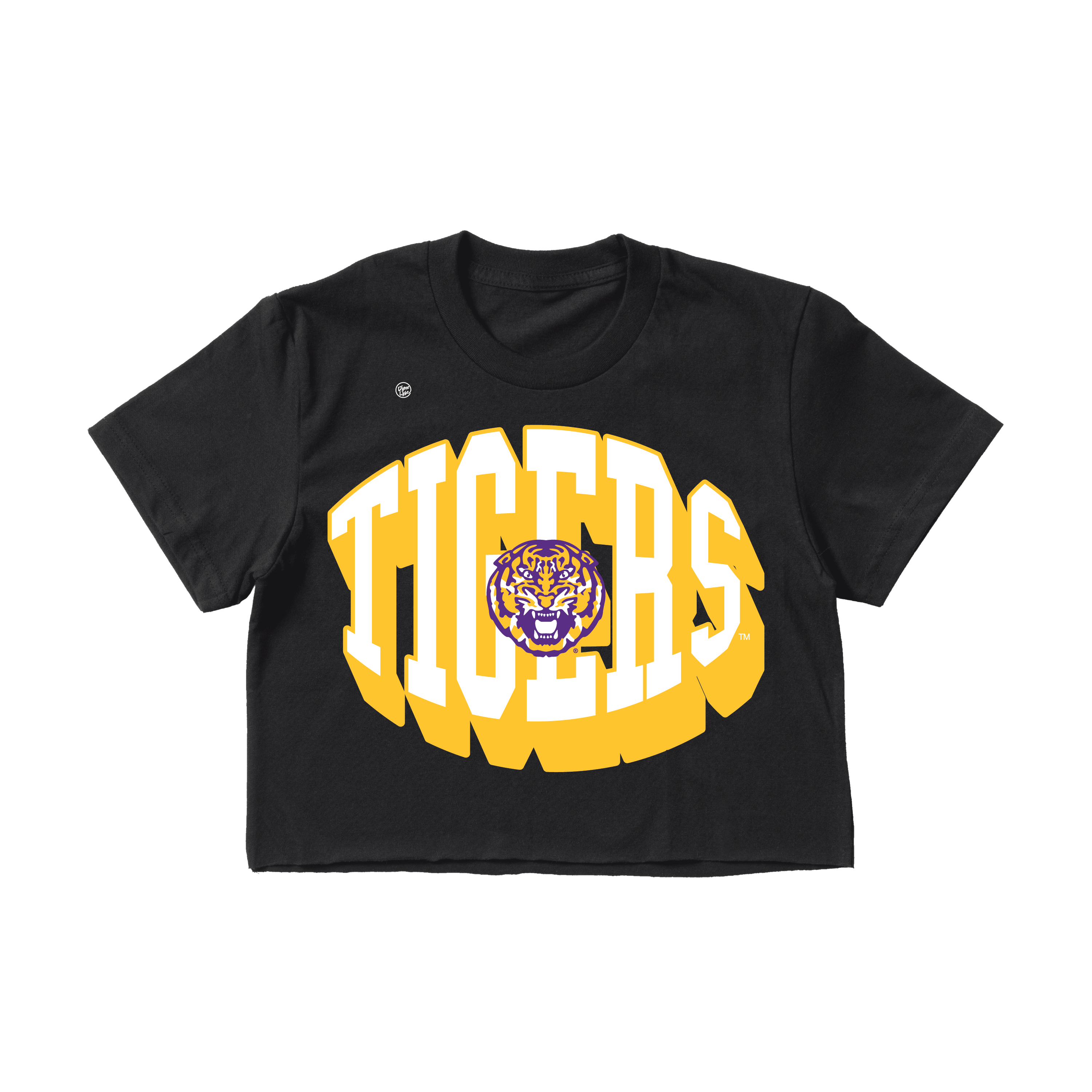 LSU Tigers Women's Statement Crop
