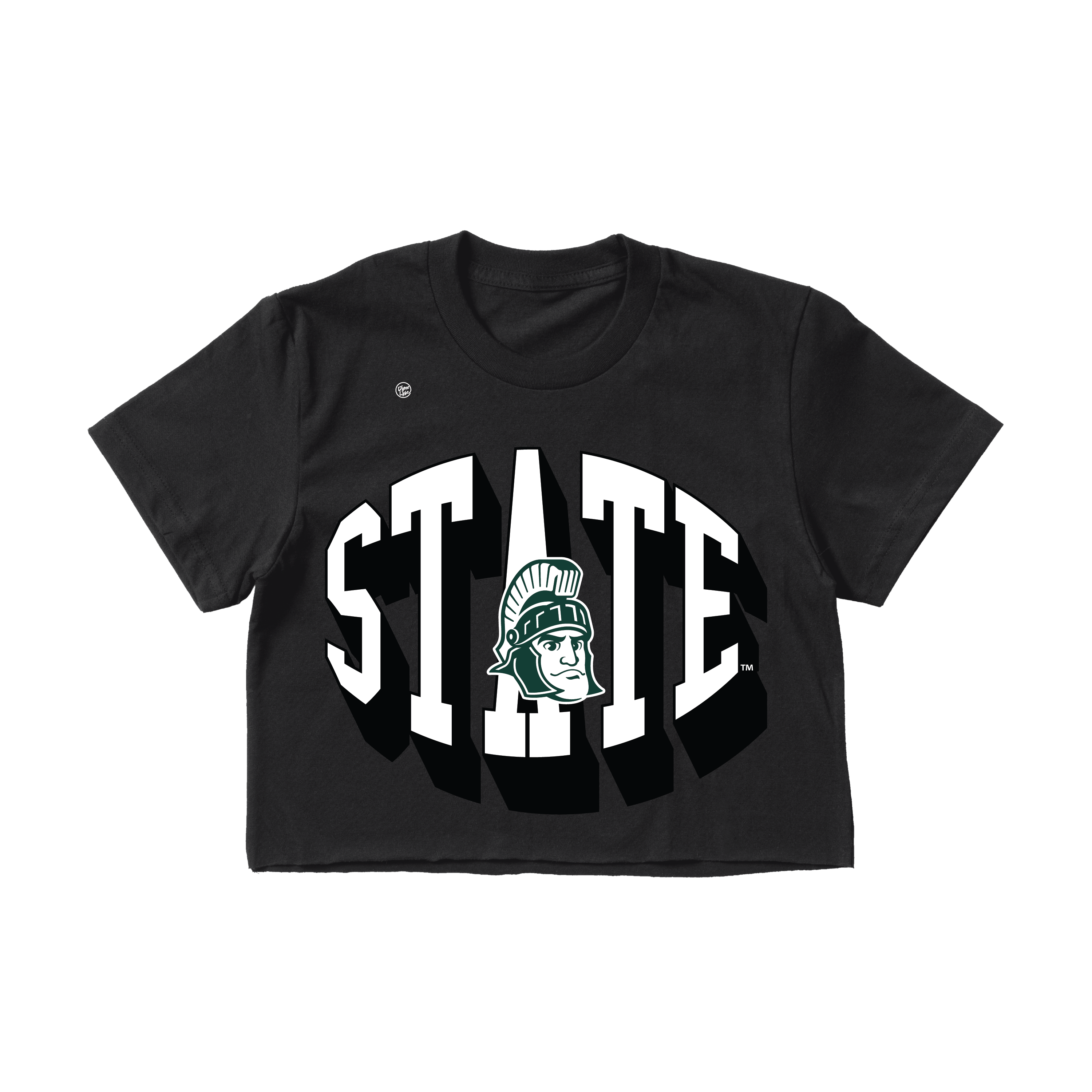 Michigan State Spartans Women's Statement Crop