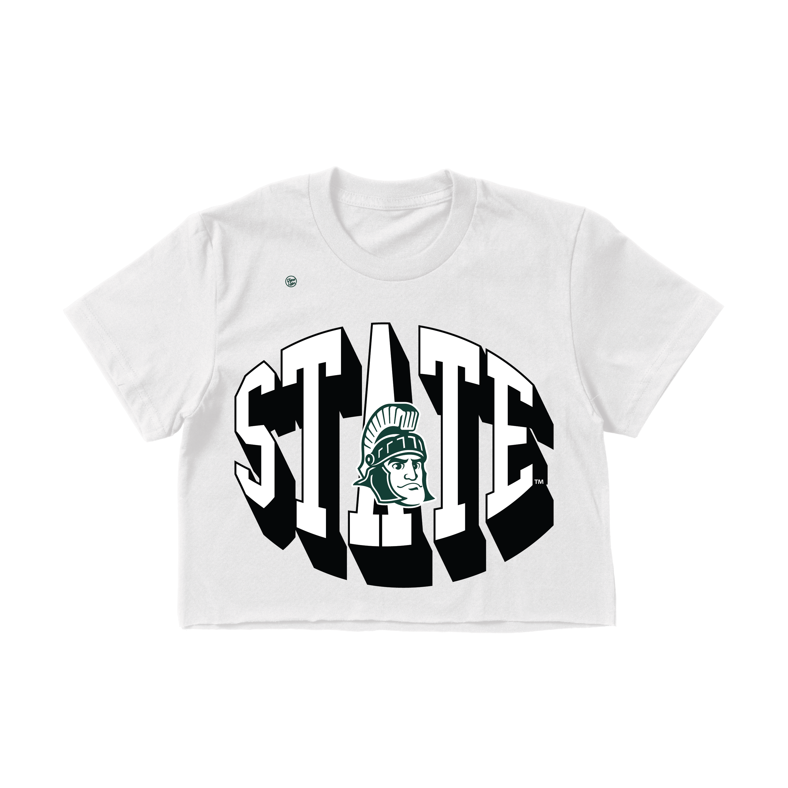 Michigan State Spartans Women's Statement Crop