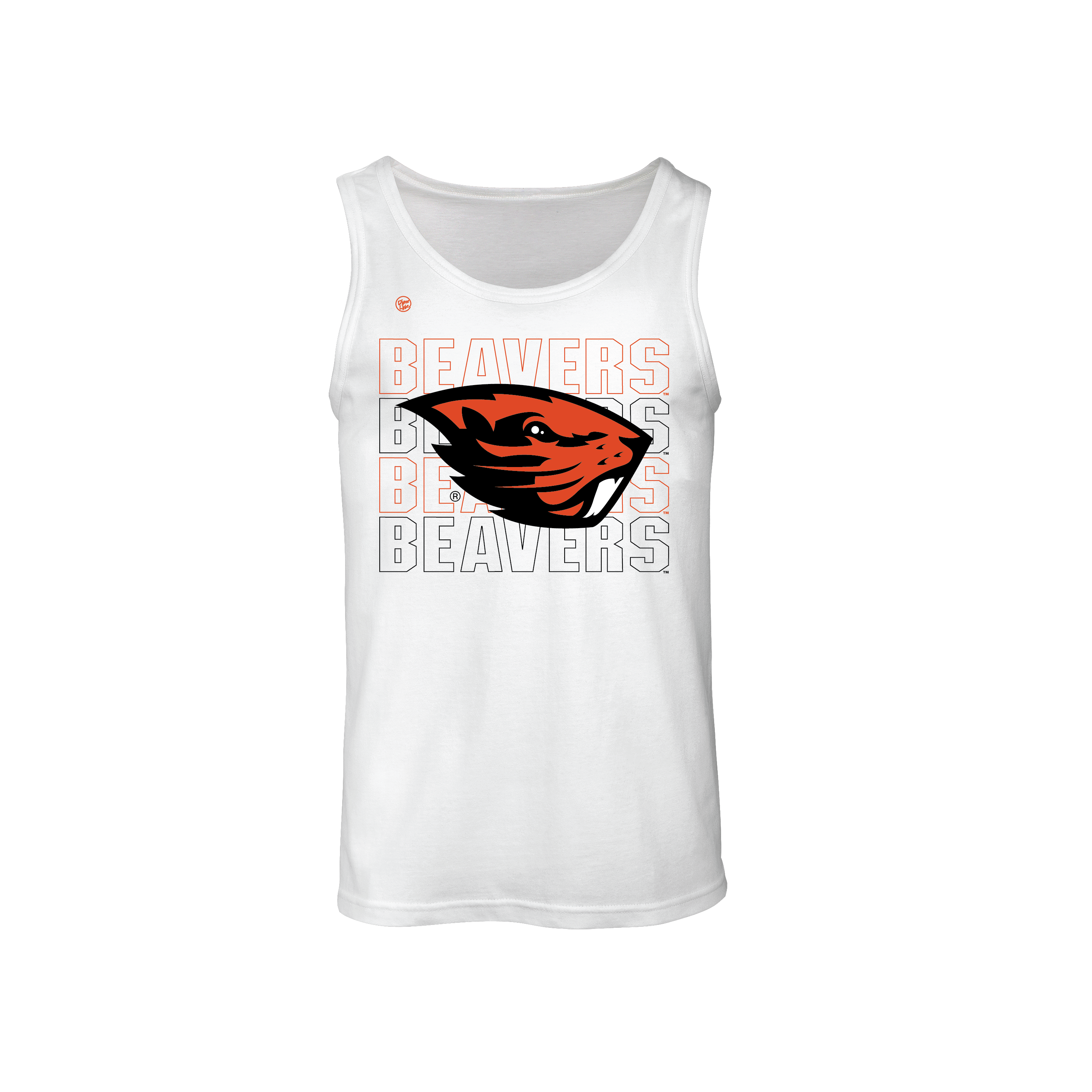 Oregon State Beavers Men's Stacked Tank