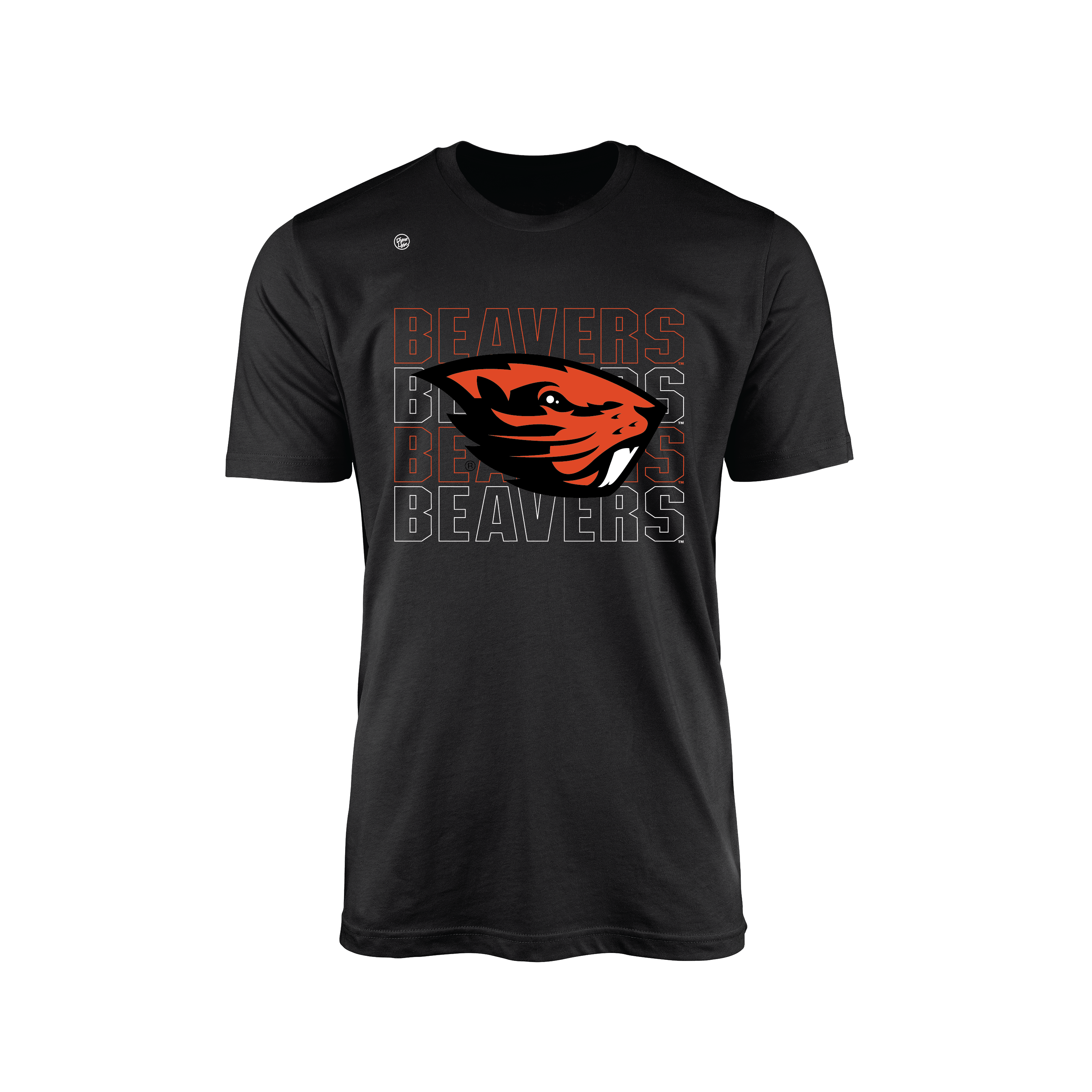 Oregon State Beavers Men's Stacked Tee